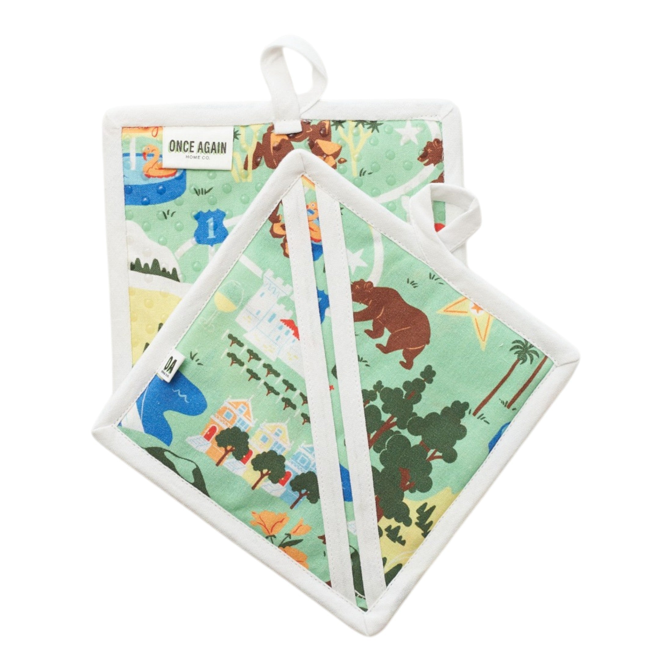 California re:heat Potholder - Set of 2 - Once Again Home Co.