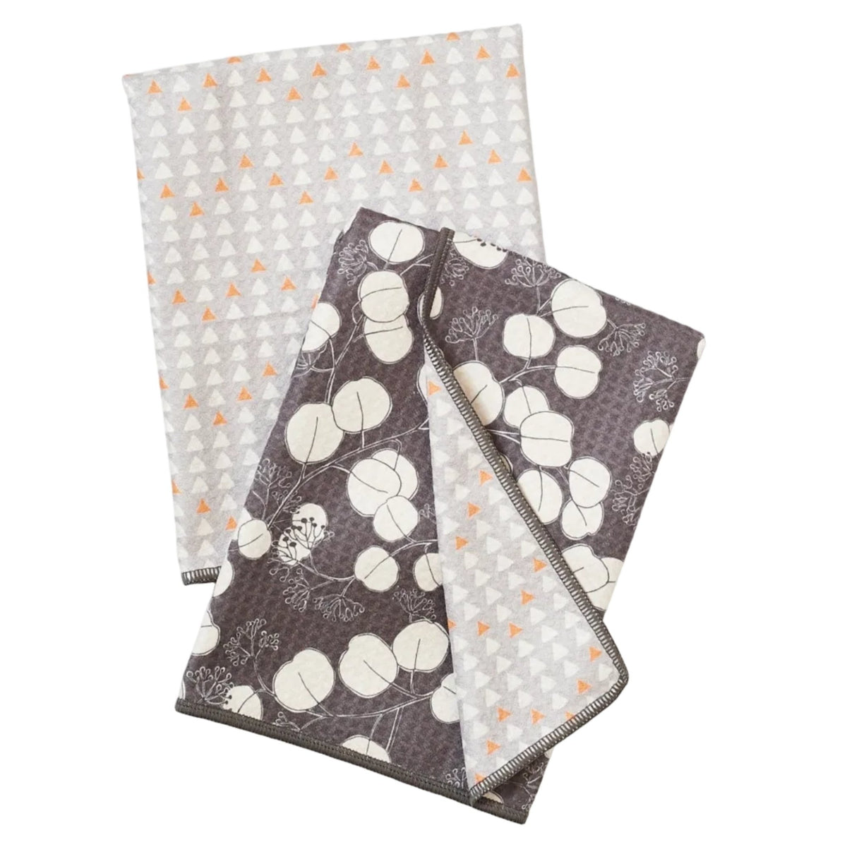 Double Duty (set of 2) Reversible - Jen Danielson Eucalyptus Breeze - Once Again Home Co.