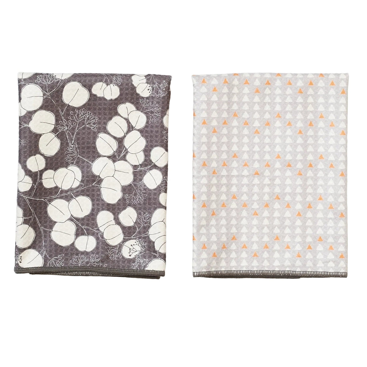 Double Duty (set of 2) Reversible - Jen Danielson Eucalyptus Breeze - Once Again Home Co.