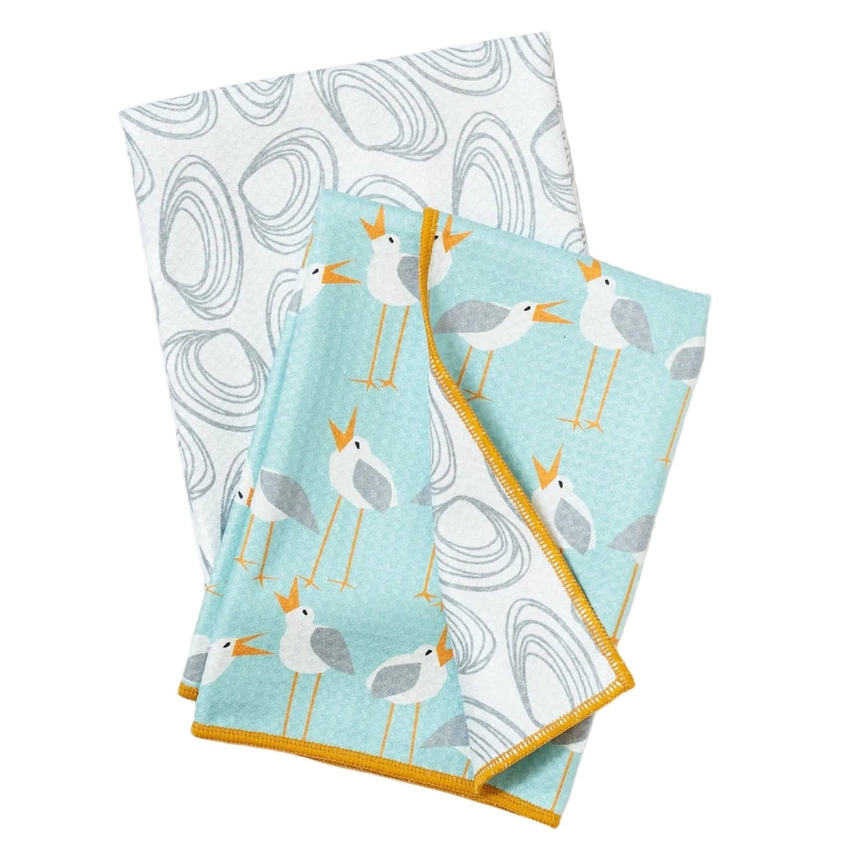 Double Duty (set of 2) reversible - Kate Nelligan Seagull - Once Again Home Co.