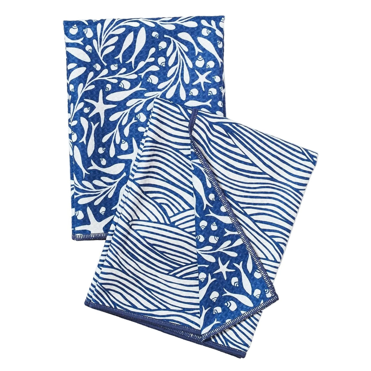 Double Duty (set of 2) reversible - Kate Nelligan Tidepool - Once Again Home Co.