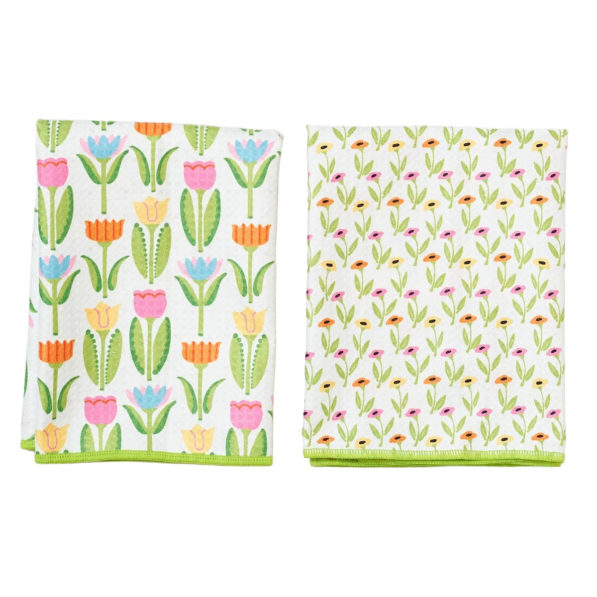 Double Duty (set of 2) Reversible - Mary Engelbreit Tulips - Once Again Home Co.