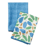 Double Duty (set of 2) reversible - Rebecca Jane Woolbright First Leaf - Once Again Home Co.