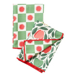Double Duty (set of 2) reversible - Rebecca Jane Woolbright Happy Apple - Once Again Home Co.