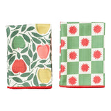 Double Duty (set of 2) reversible - Rebecca Jane Woolbright Happy Apple - Once Again Home Co.