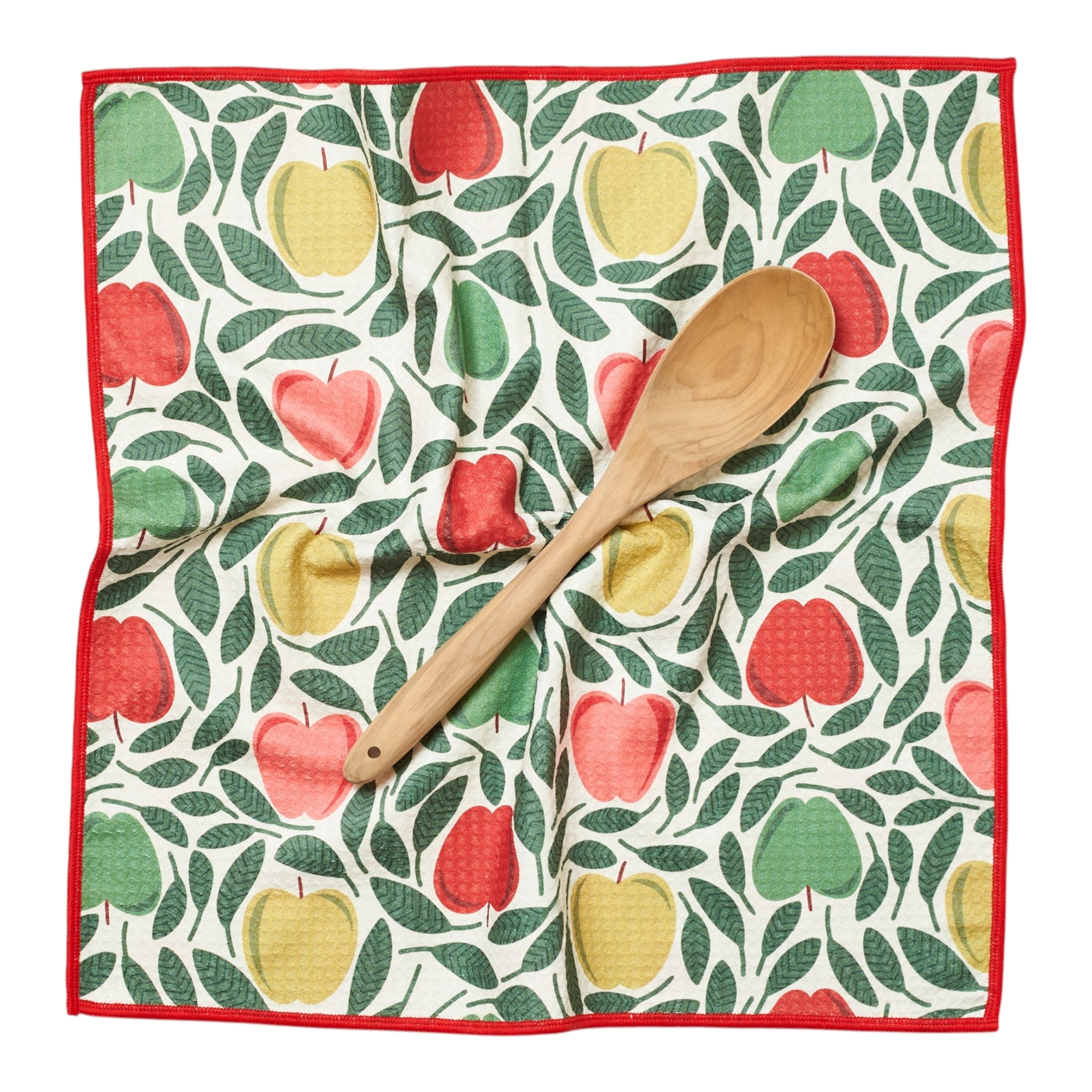 Double Duty (set of 2) reversible - Rebecca Jane Woolbright Happy Apple - Once Again Home Co.
