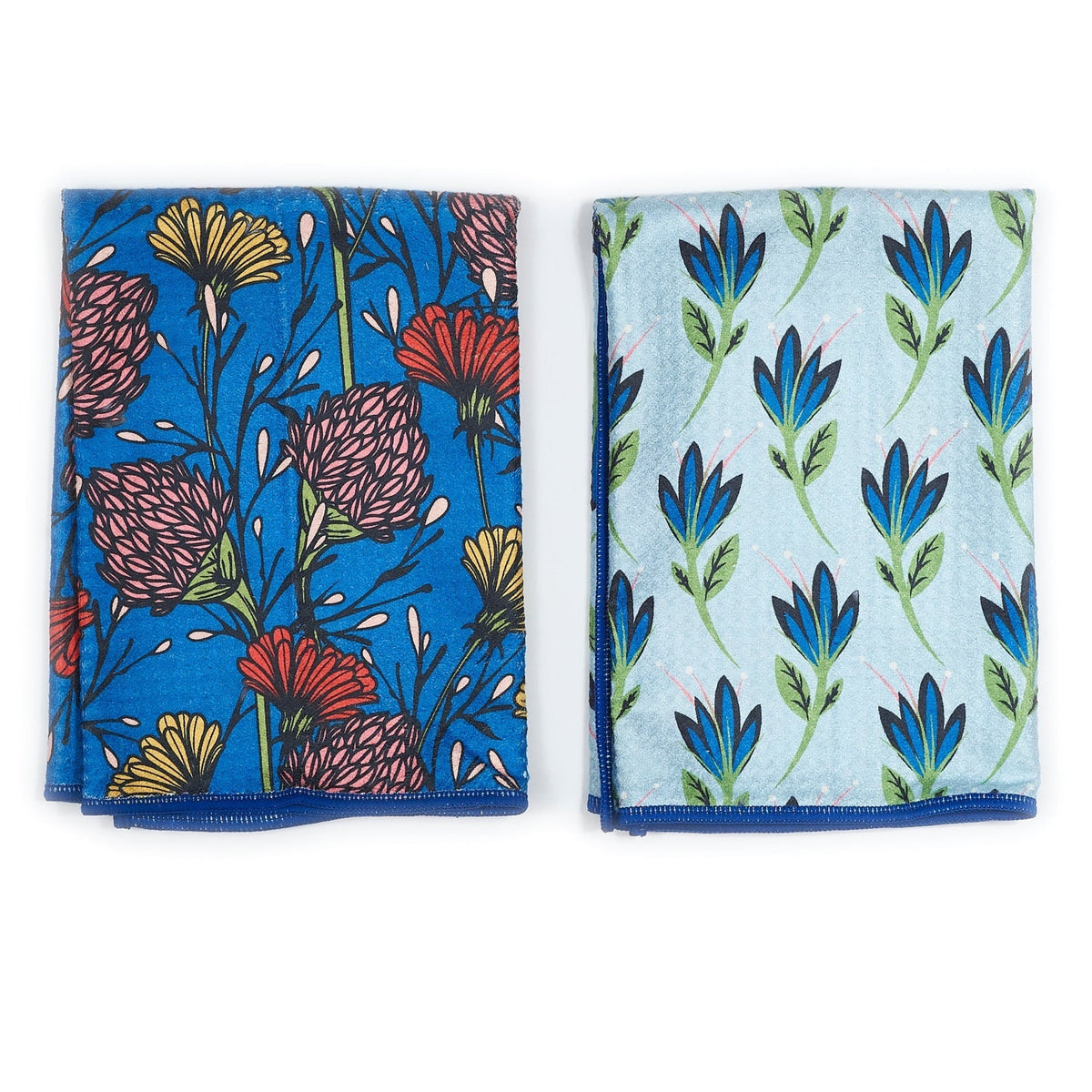 Double Duty Towel (set of 2) Reversible - Janine Lecour Wildflower - Once Again Home Co.