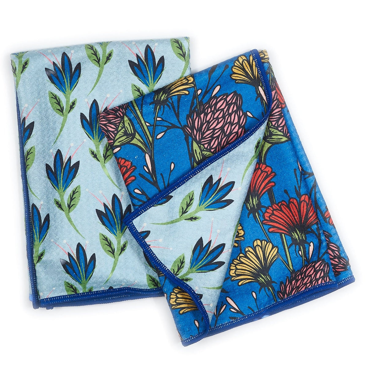 Double Duty Towel (set of 2) Reversible - Janine Lecour Wildflower - Once Again Home Co.