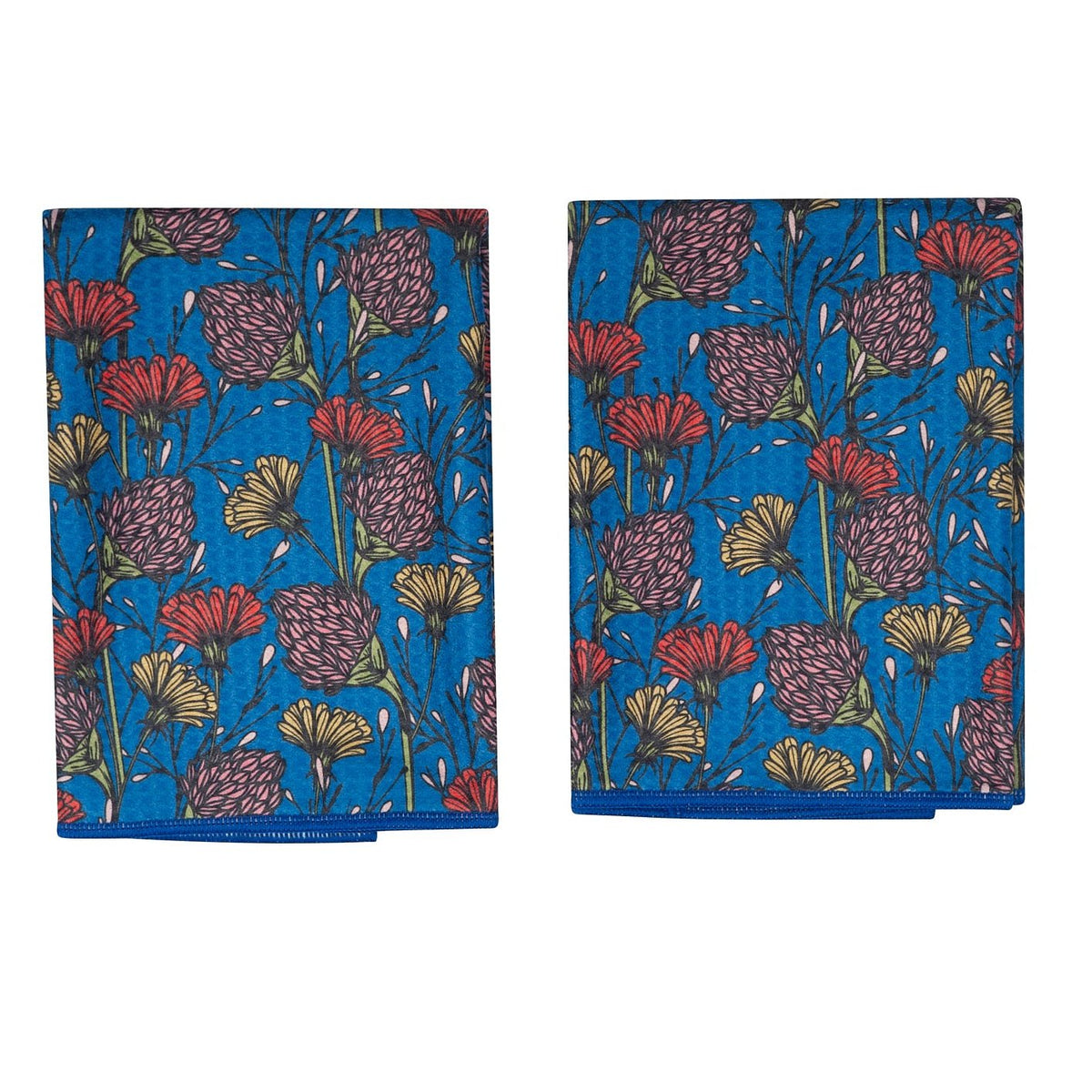 Double Duty Towel (set of 2) Reversible - Janine Lecour Wildflower - Once Again Home Co.