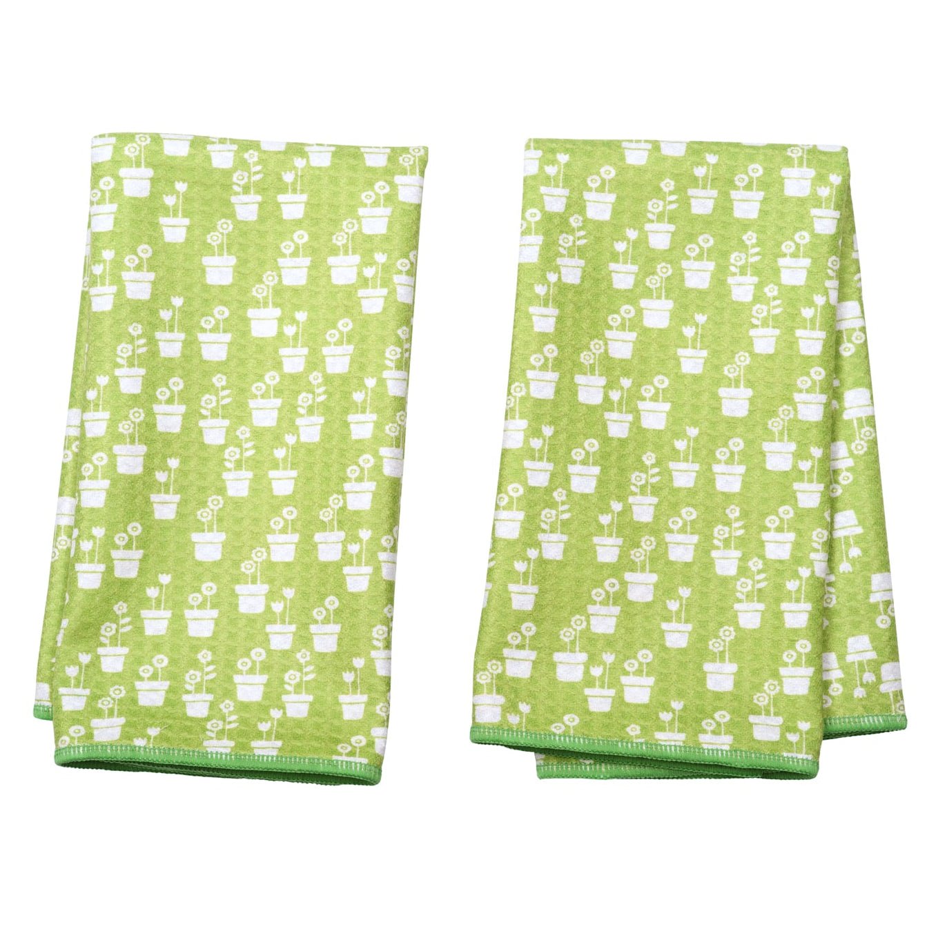 Double Duty Towel (set of 2) Reversible - Mary Engelbreit Twilight Cottage - Once Again Home Co.
