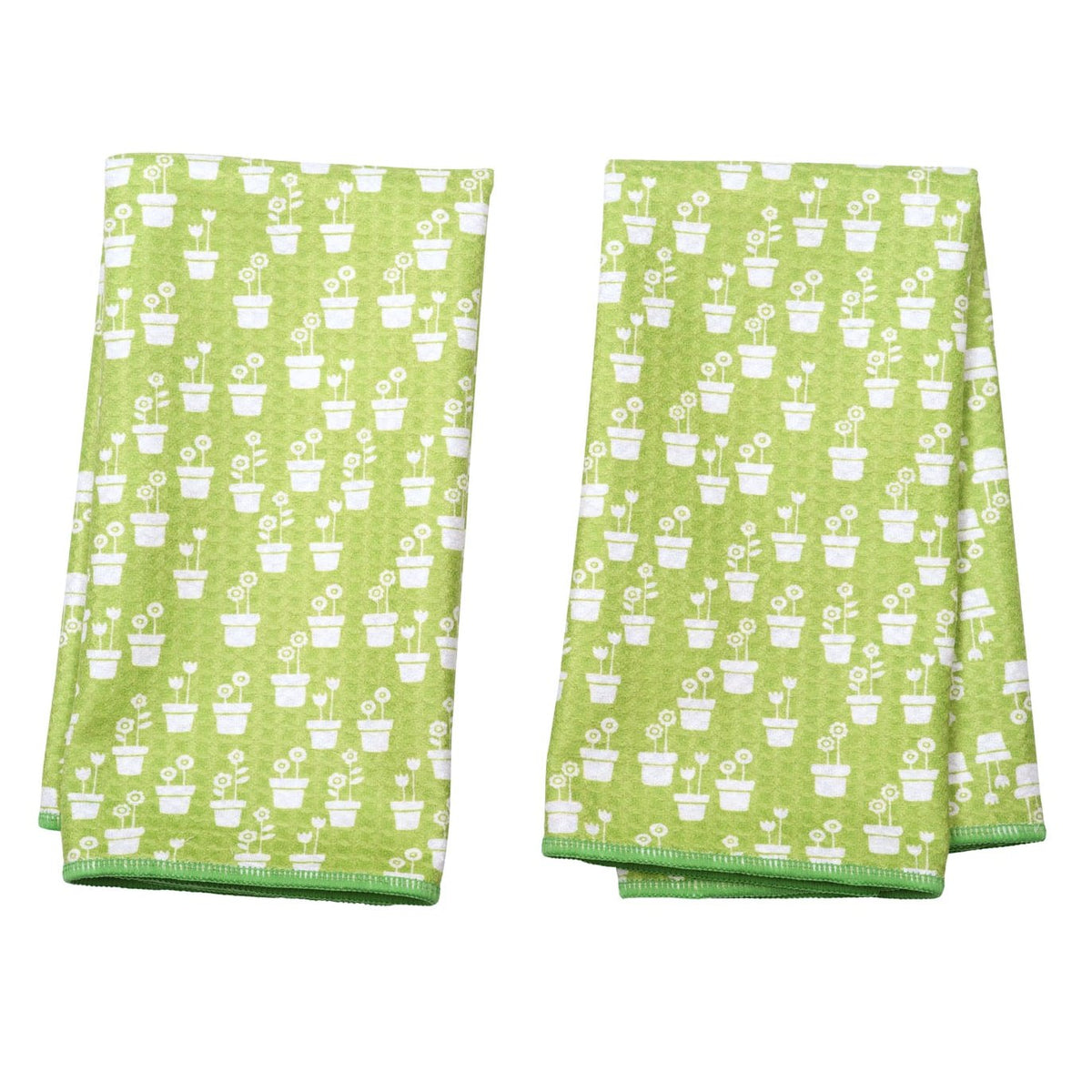 Double Duty Towel (set of 2) Reversible - Mary Engelbreit Twilight Cottage - Once Again Home Co.