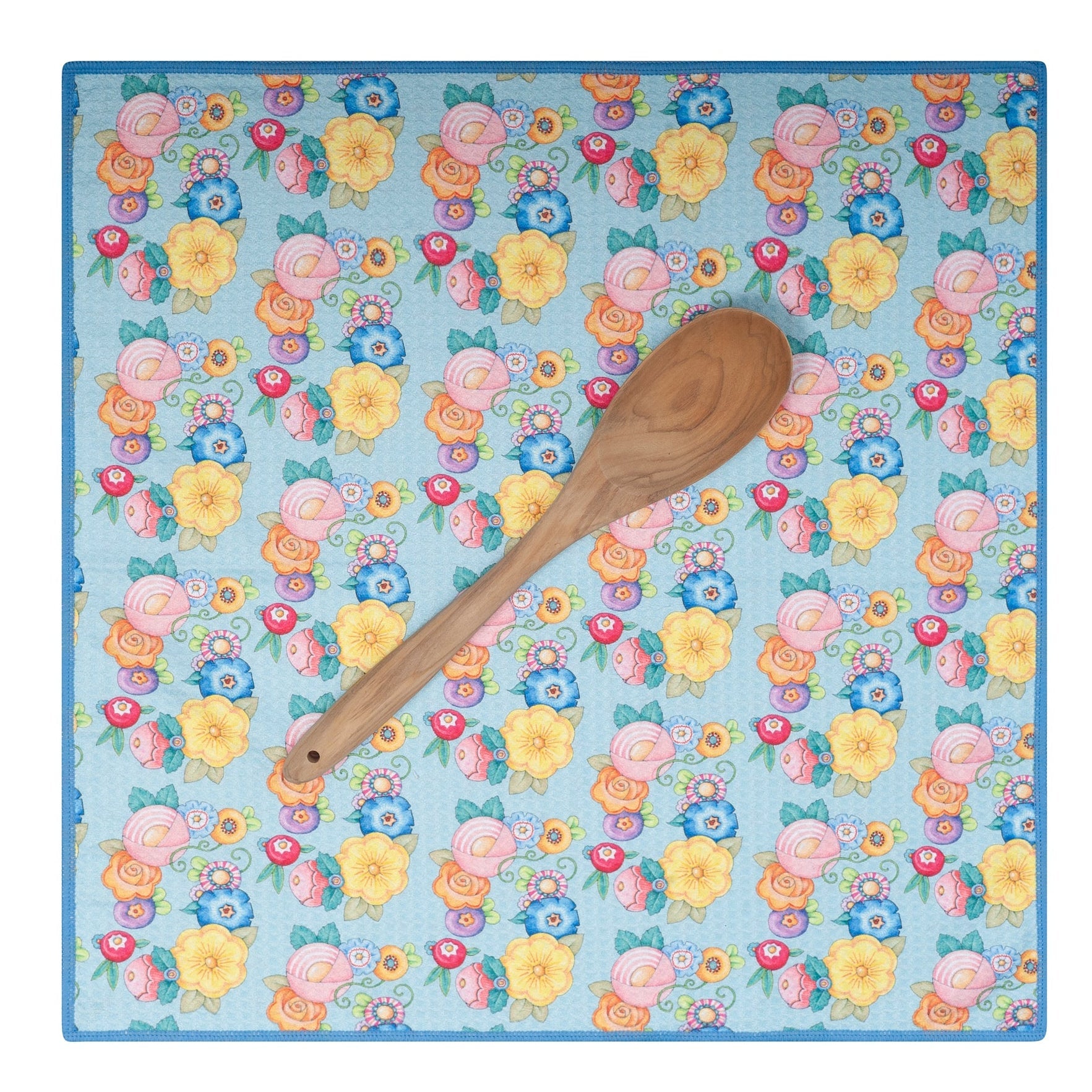 Double Duty Towel (set of 2) Reversible - Mary Engelbreit Wildflower Garland - Once Again Home Co.