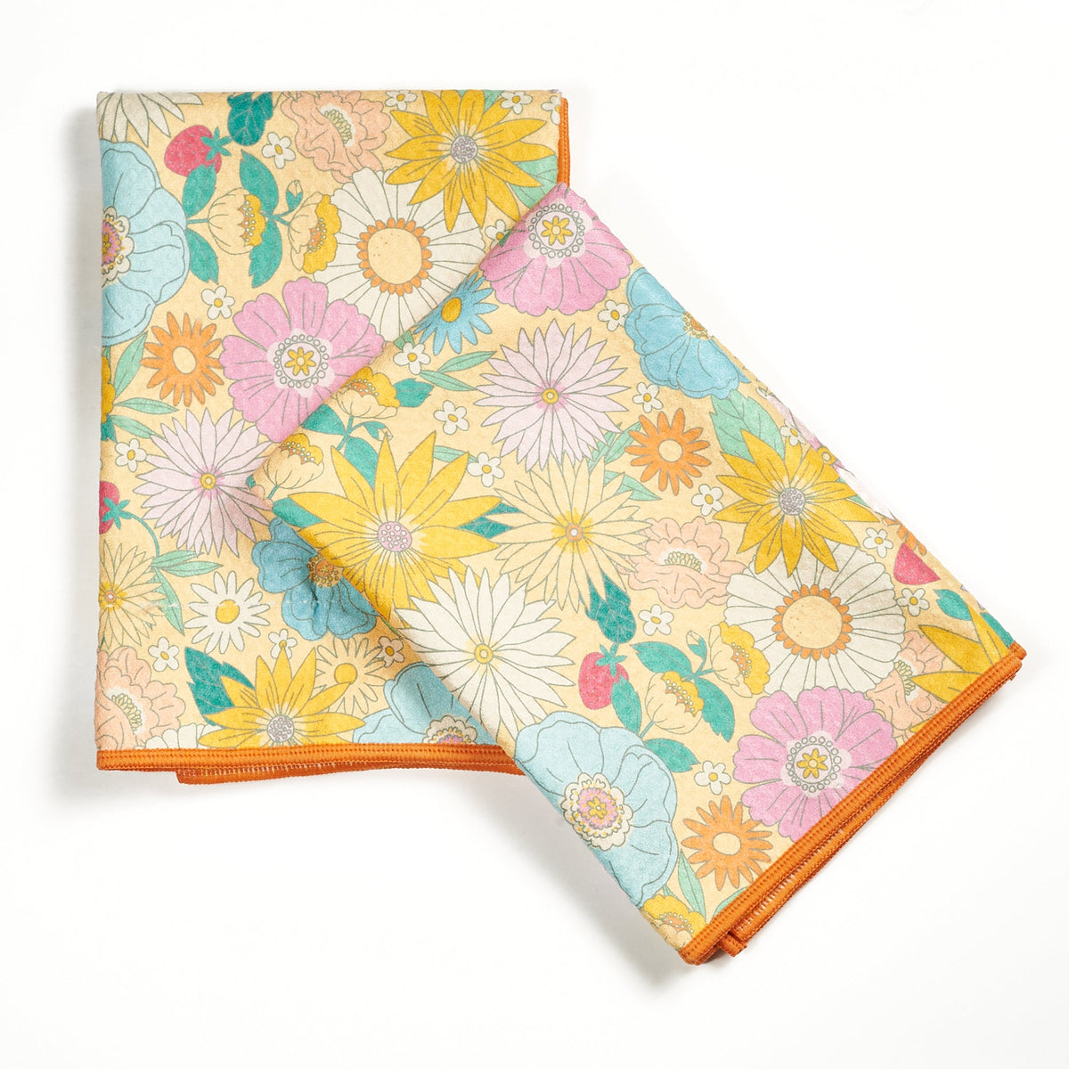 Double Duty Towel (set of 2) Reversible - MT Daisies - Once Again Home Co.