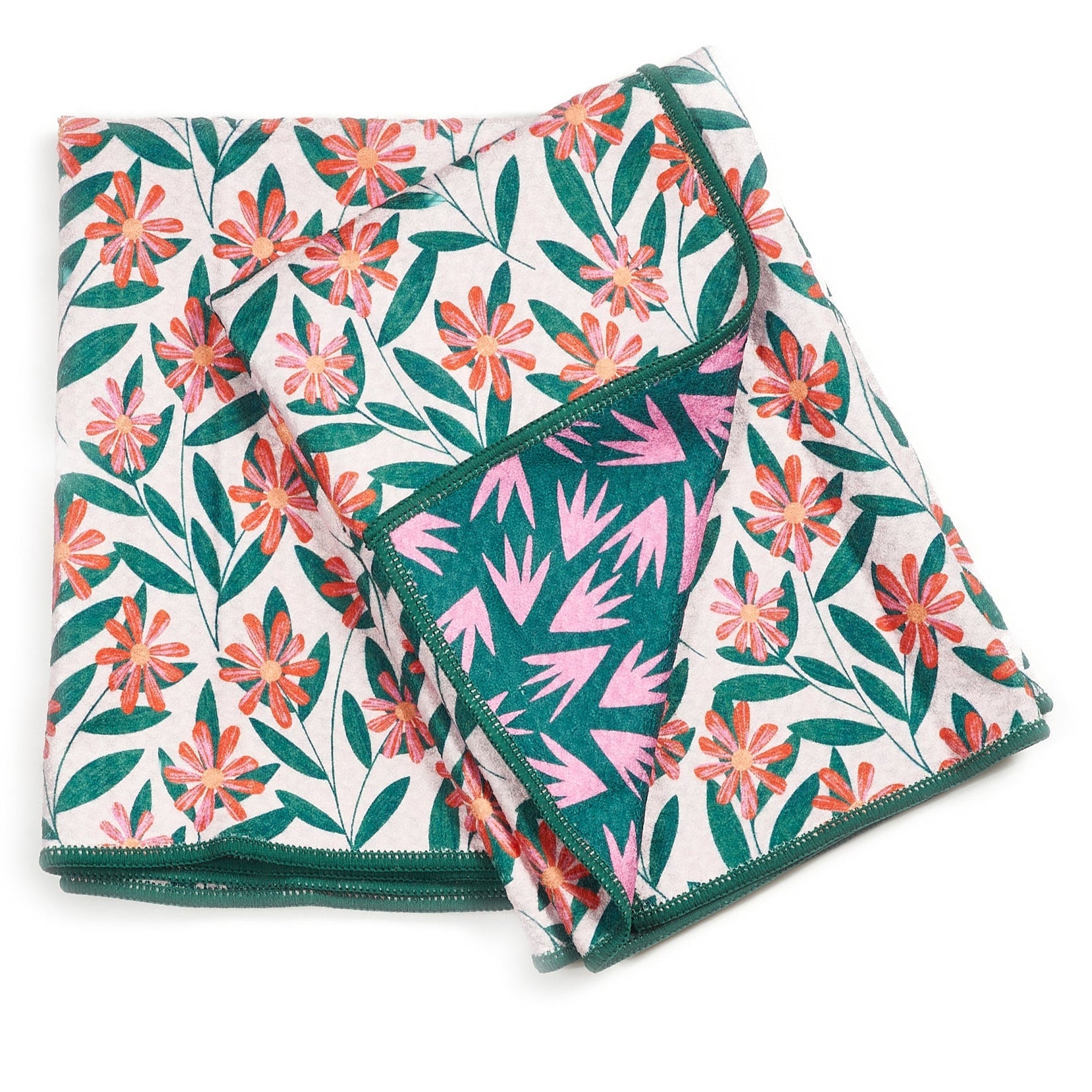 Double Duty Towel (set of 2) Reversible - RJW Pink Glow - Once Again Home Co.