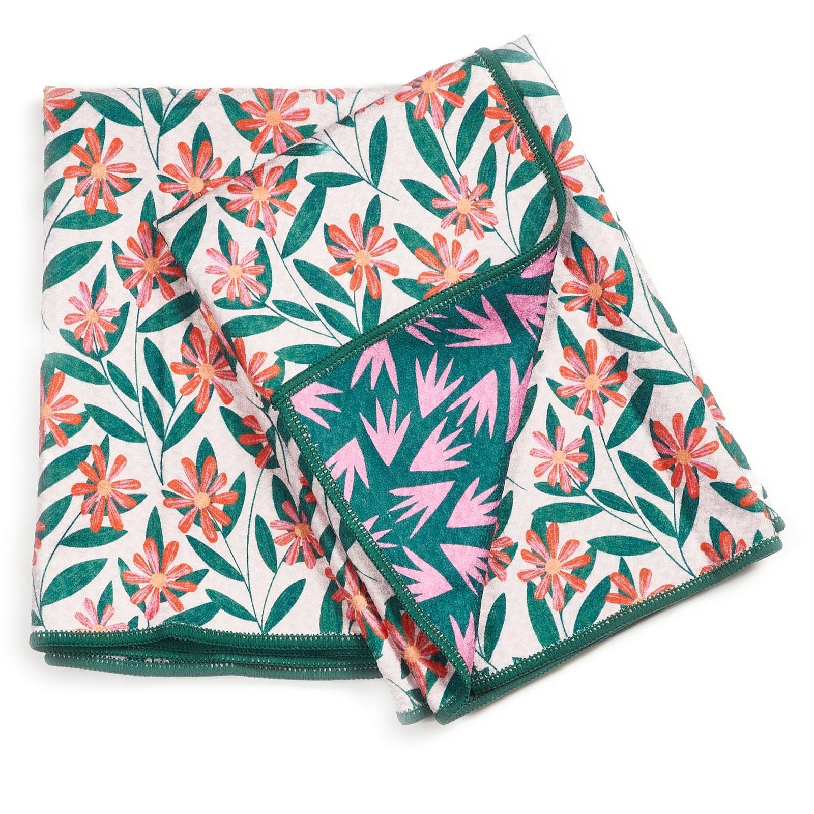 Double Duty Towel (set of 2) Reversible - RJW Pink Glow - Once Again Home Co.