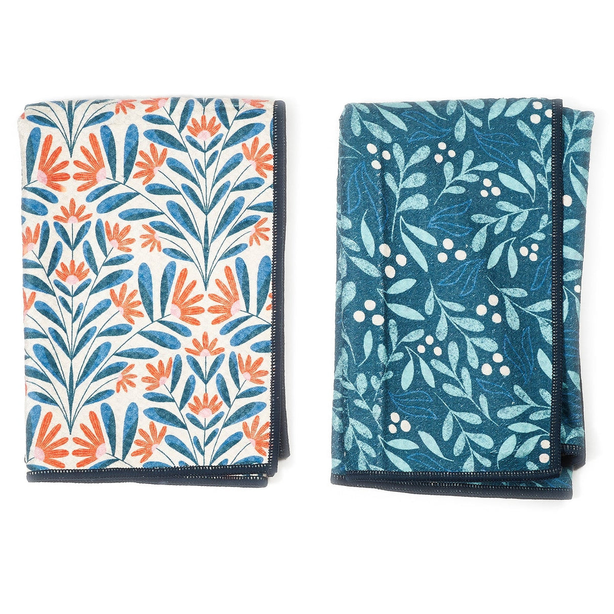 Double Duty Towel (set of 2) Reversible - RJW Sflora - Once Again Home Co.