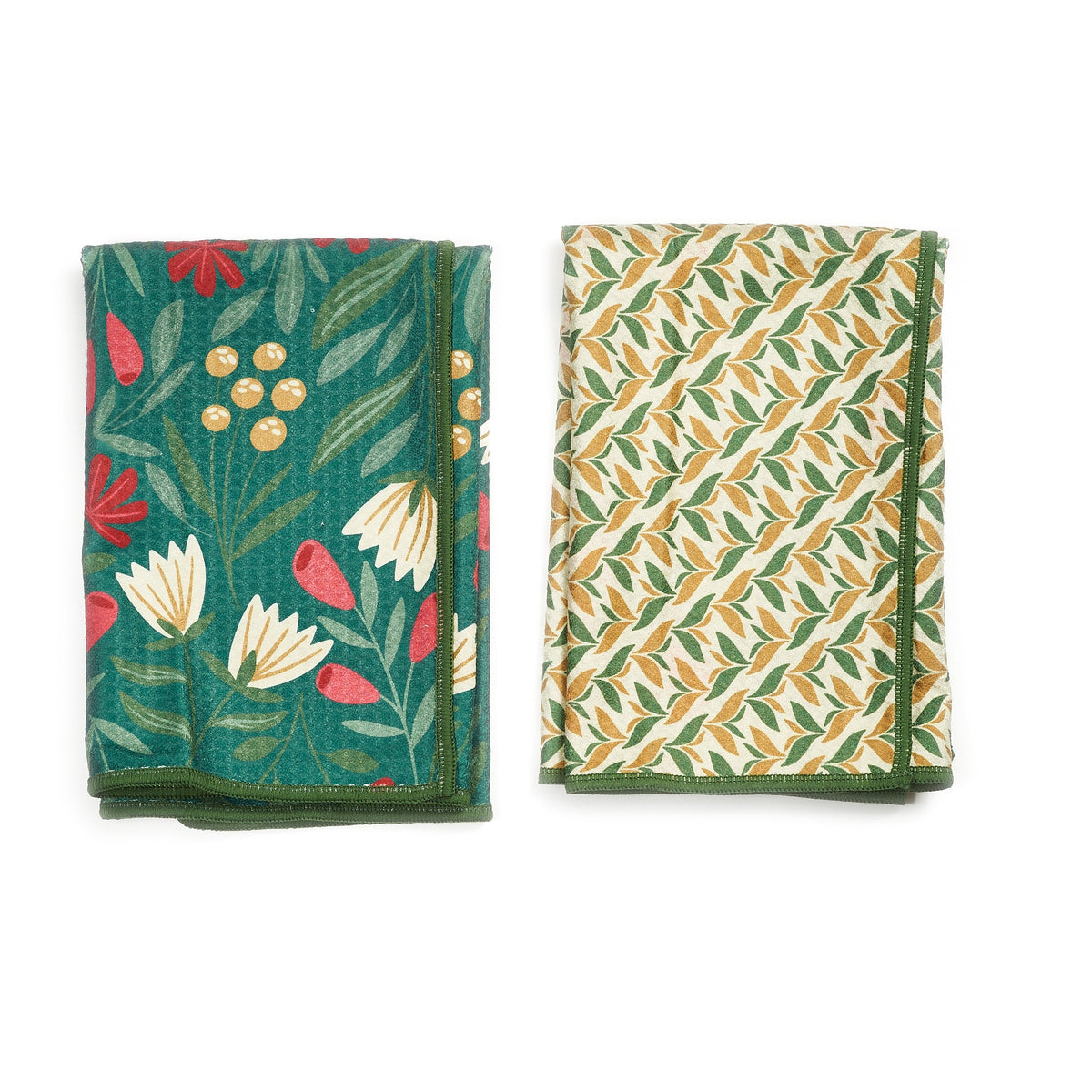 Double Duty Towel (set of 2) Reversible - RJW Utopian Garden - Once Again Home Co.