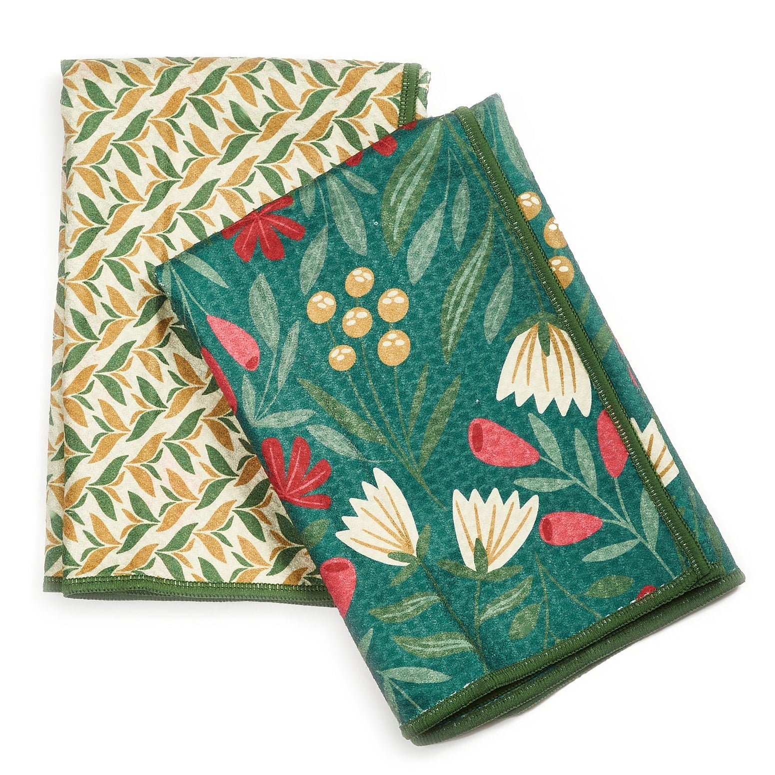 Double Duty Towel (set of 2) Reversible - RJW Utopian Garden - Once Again Home Co.