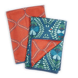 Double Duty Towels (set of 2) Reversible - RJW Iridescent - Once Again Home Co.