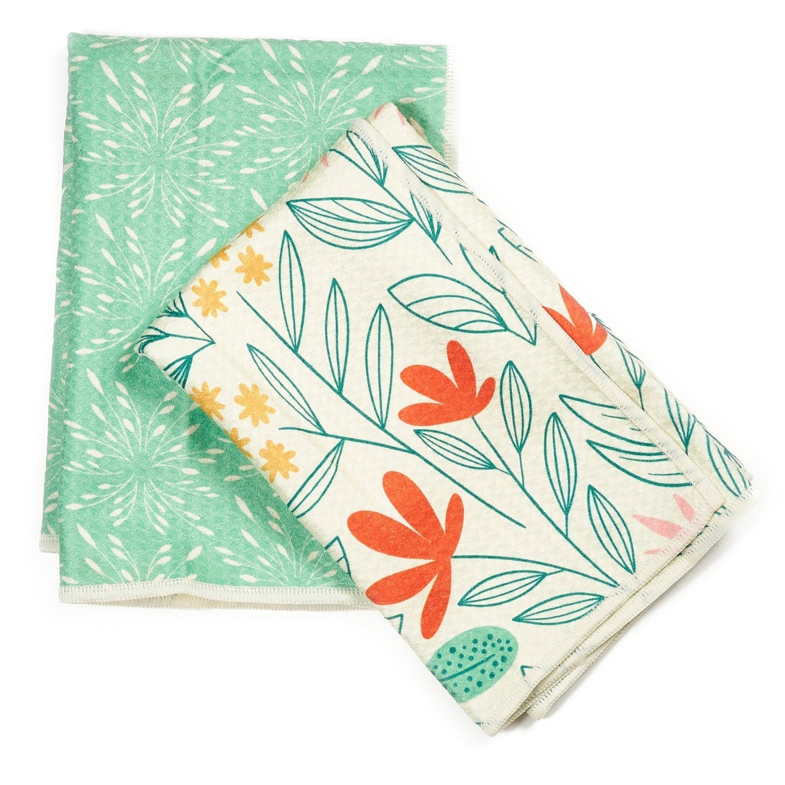 Double Duty Towels (set of 2) Reversible - RJW New Bloom - Once Again Home Co.