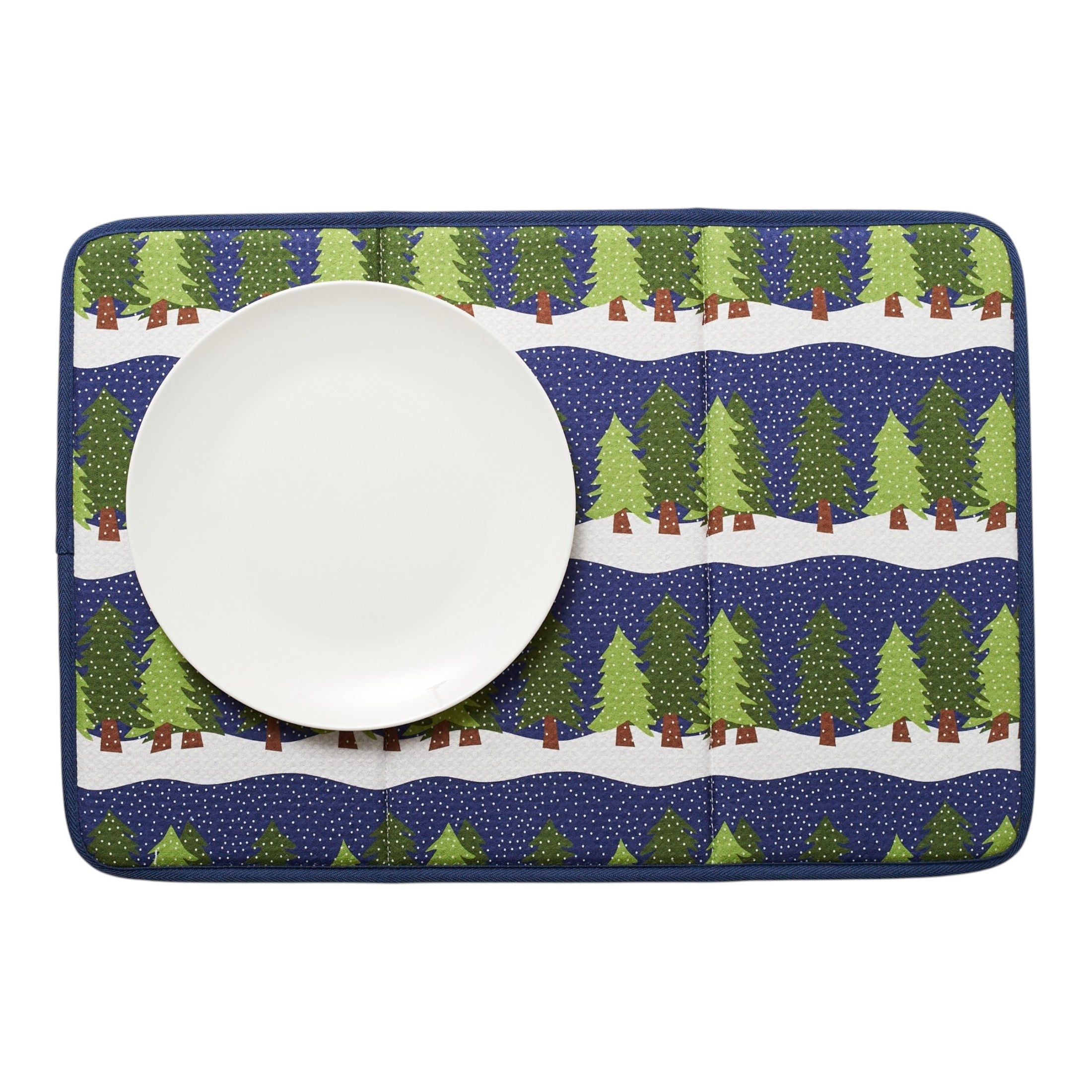 Drying Mat - Kate Nelligan Midnight Snow - Once Again Home Co.
