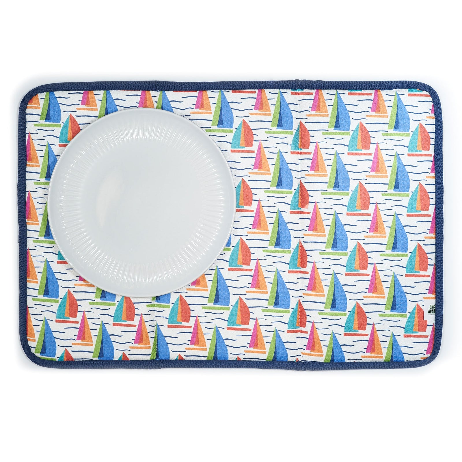 Drying Mat - Kate Nelligan Sail - Once Again Home Co.