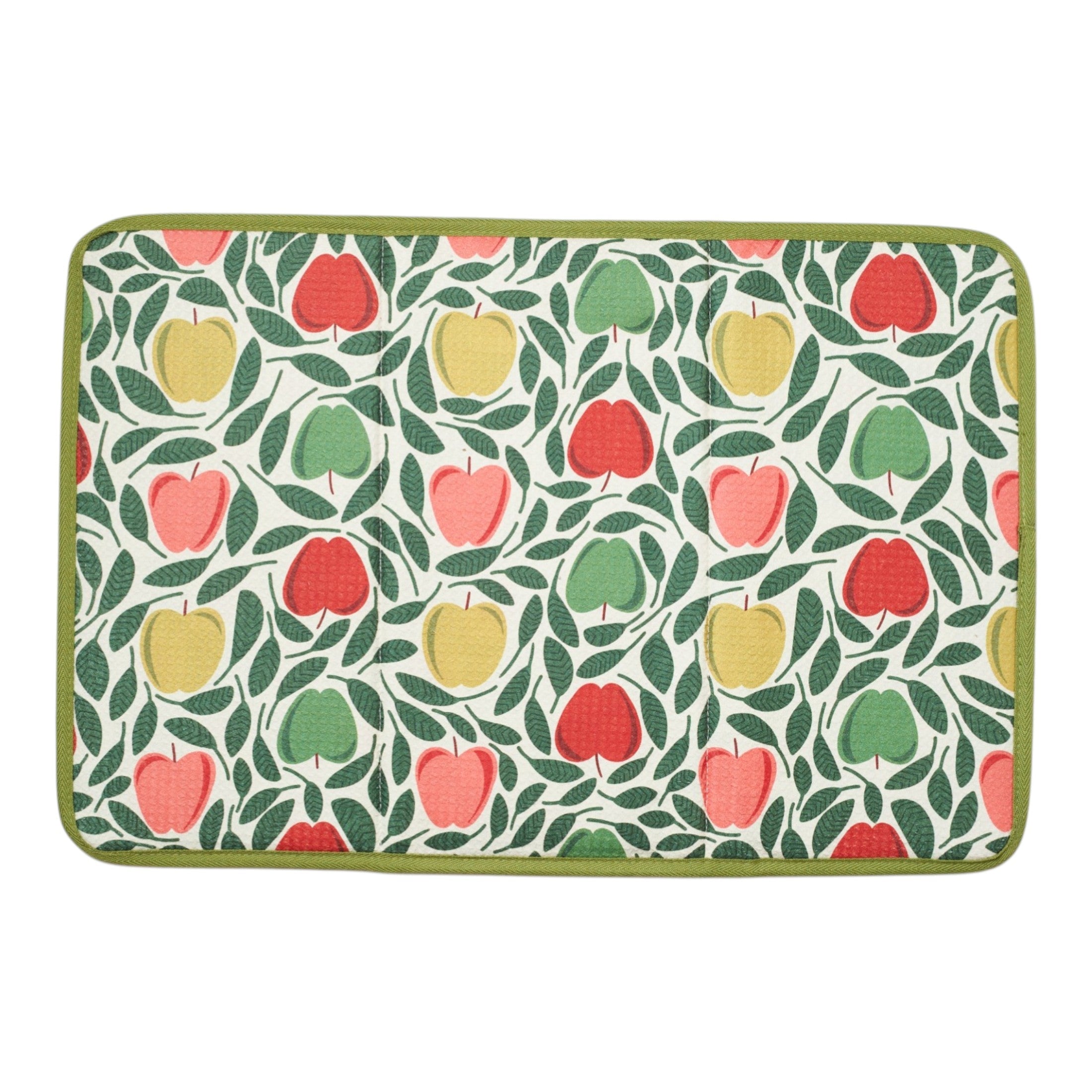 Drying Mat - Rebecca Jane Woolbright Happy Apple - Once Again Home Co.