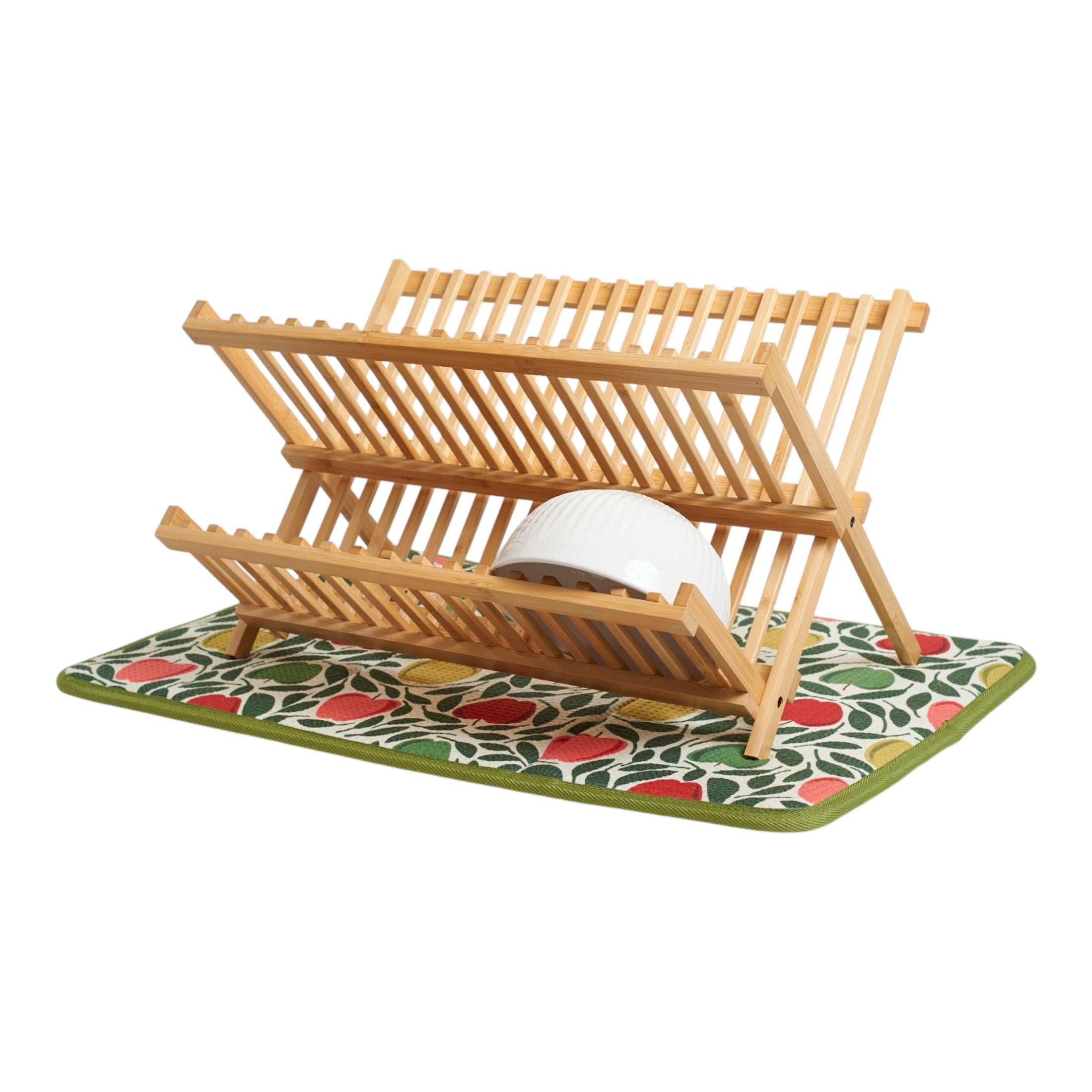 Drying Mat - Rebecca Jane Woolbright Happy Apple - Once Again Home Co.