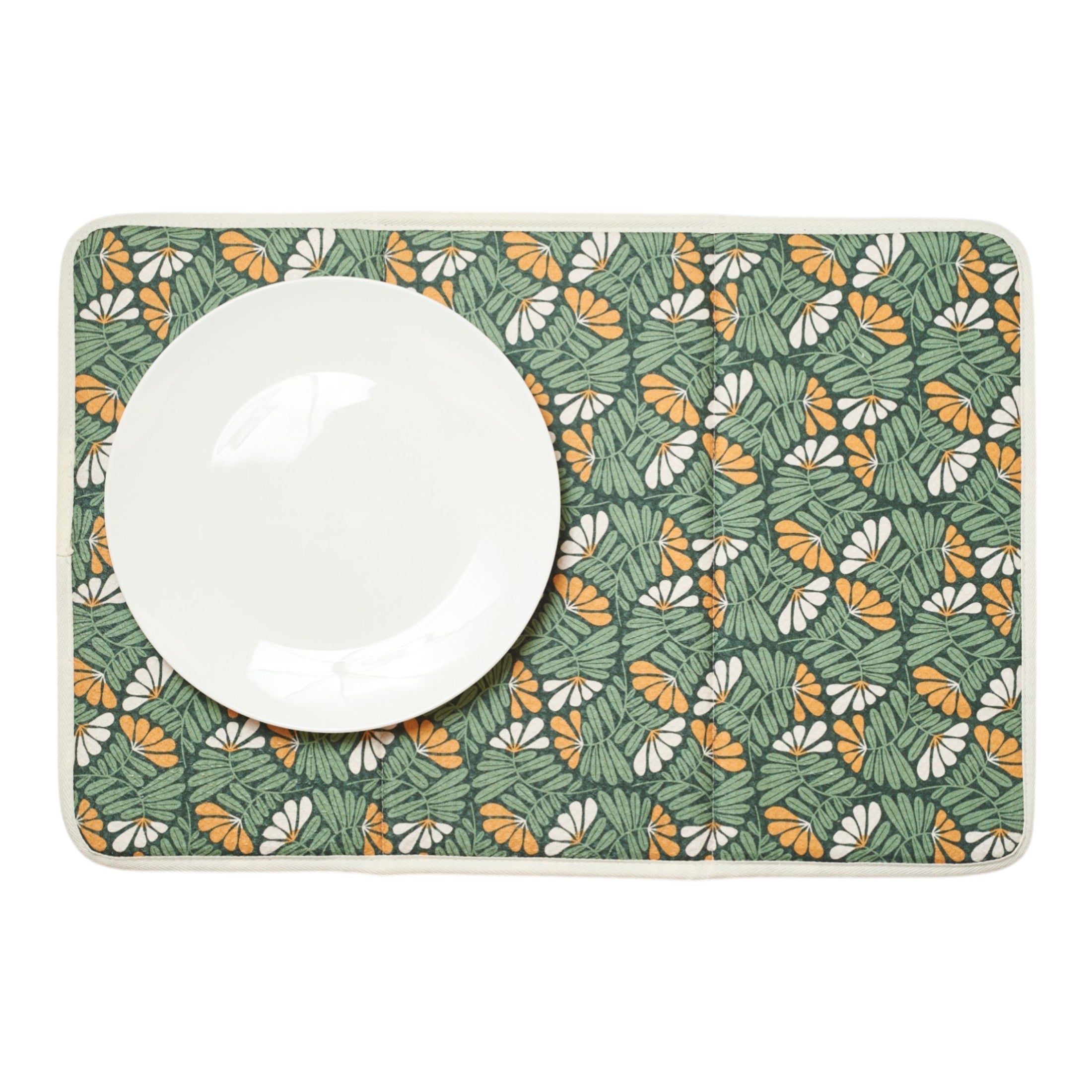 Drying Mat - Rebecca Woolbright Fall Flower - Once Again Home Co.