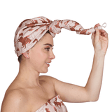 Hair Towel Wrap Double Sided - Signature Collection Rodeo - Once Again Home Co.