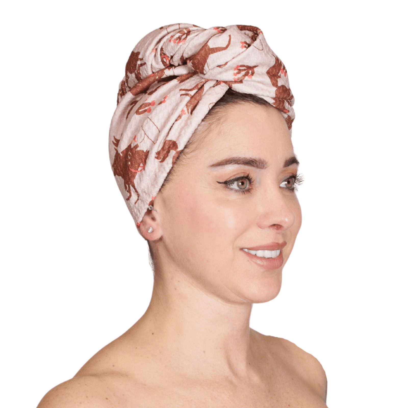 Hair Towel Wrap Double Sided - Signature Collection Rodeo - Once Again Home Co.