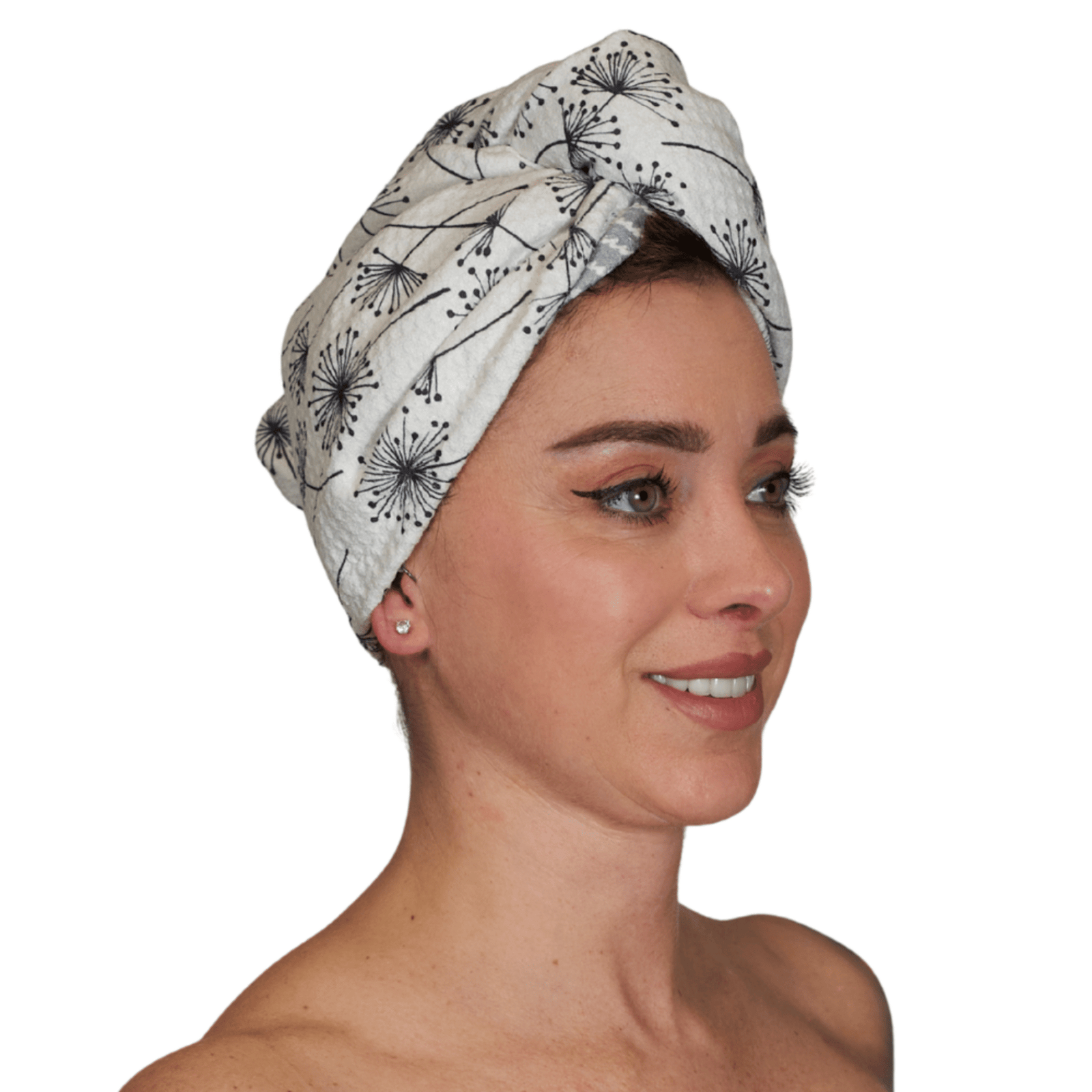 Hair Towel Wrap Double Sided - Signature Collection Whispers - Once Again Home Co.