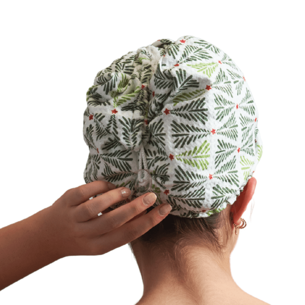 Hair Towel Wrap - Tree Lot - Once Again Home Co.