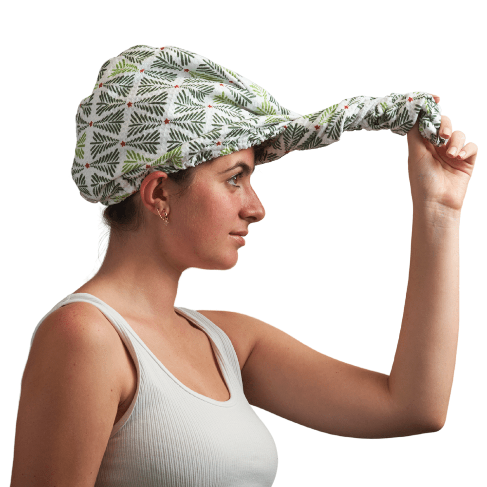 Hair Towel Wrap - Tree Lot - Once Again Home Co.