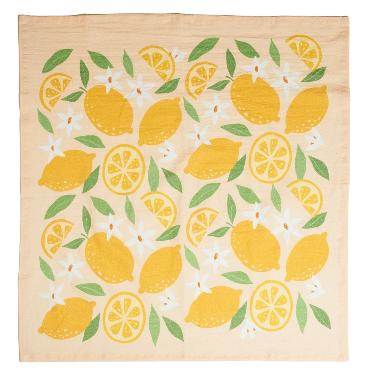 Heritage Organic Towel Set - Lemon - Once Again Home Co.