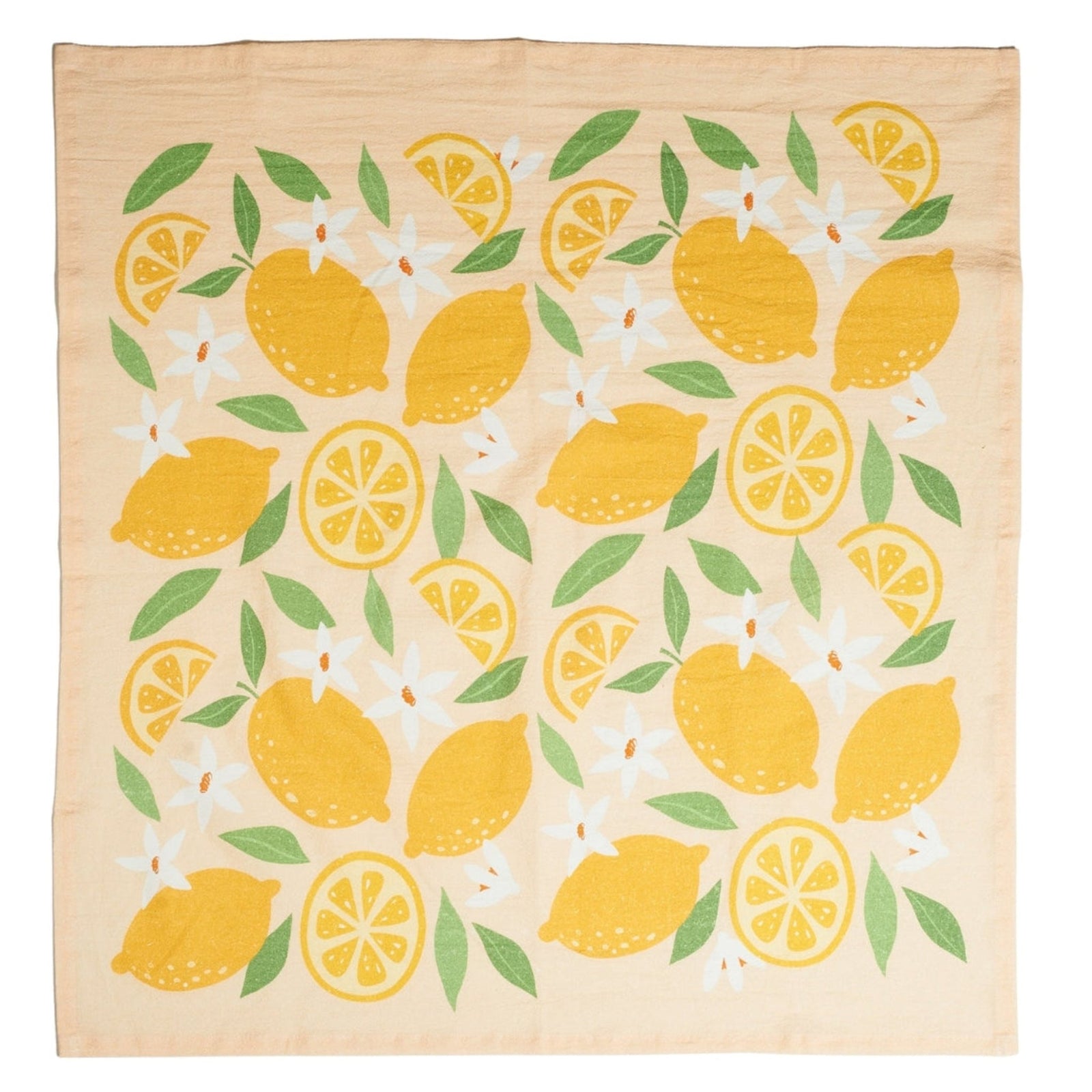 Heritage Organic Towel Set - Lemon - Once Again Home Co.