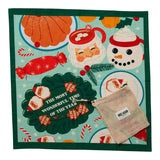 Heritage Organic Towel Set - Mable Tan Christmas Table - Once Again Home Co.