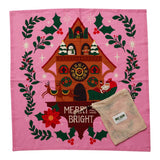 Heritage Organic Towel Set - Mable Tan Merry & Bright - Once Again Home Co.