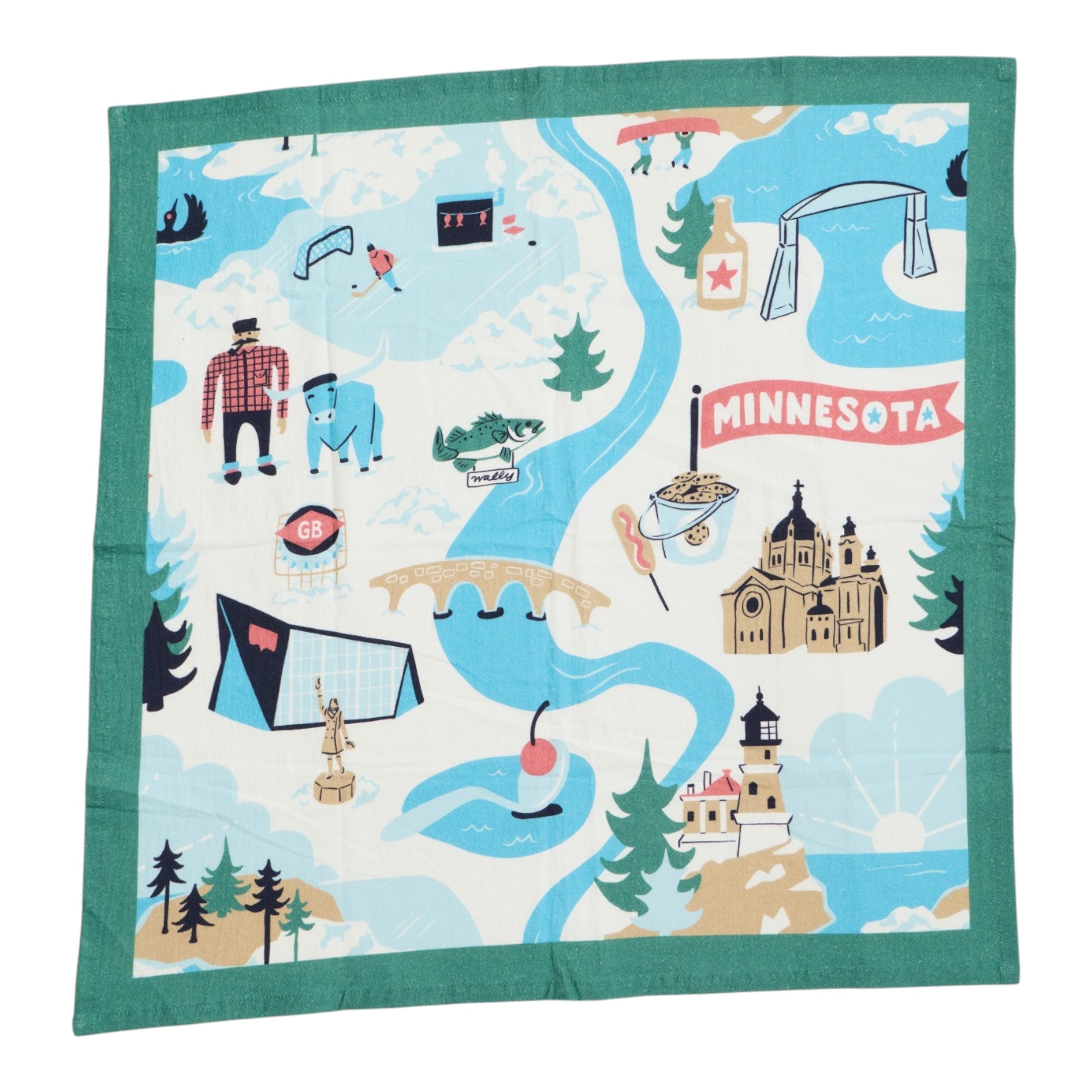 Heritage Organic Towel Set - Minnesota - Once Again Home Co.