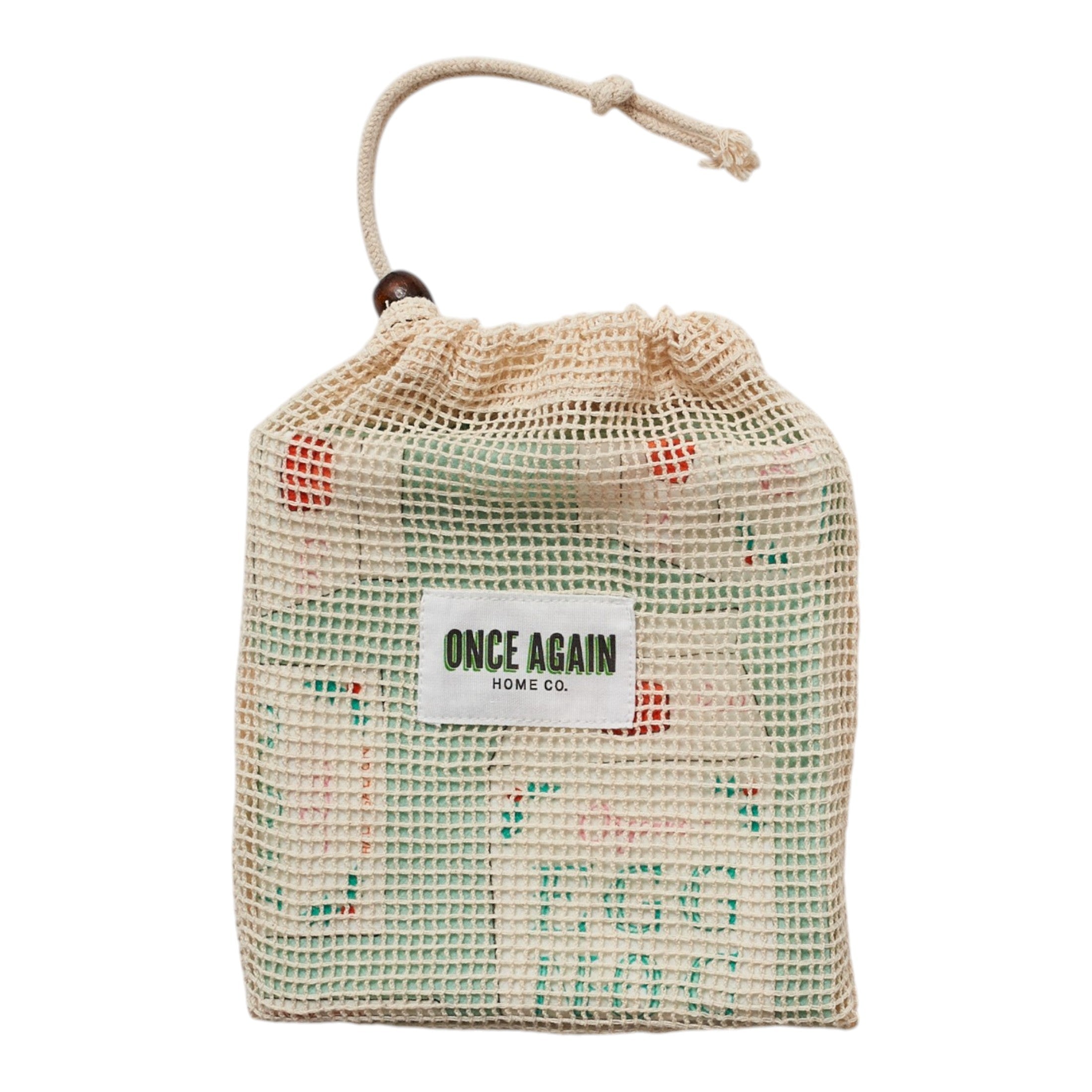 Heritage Organic Towel Set - Sara Fitz Egg Nog - Once Again Home Co.