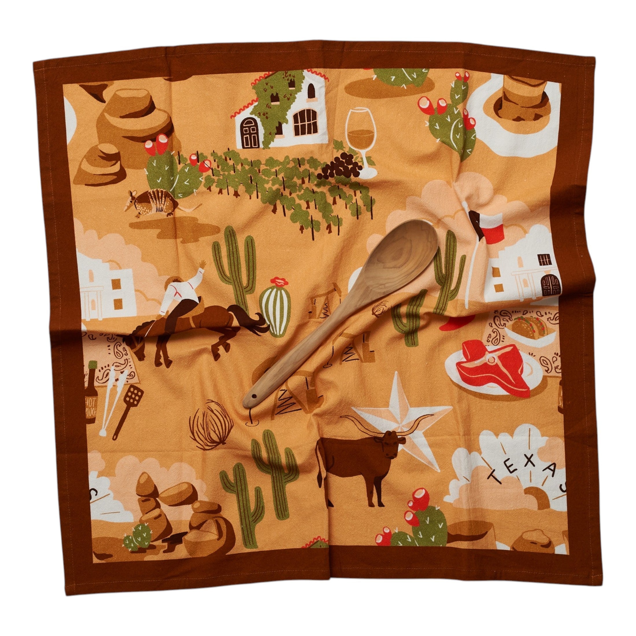 Heritage Organic Towel Set - Texas State - Once Again Home Co.