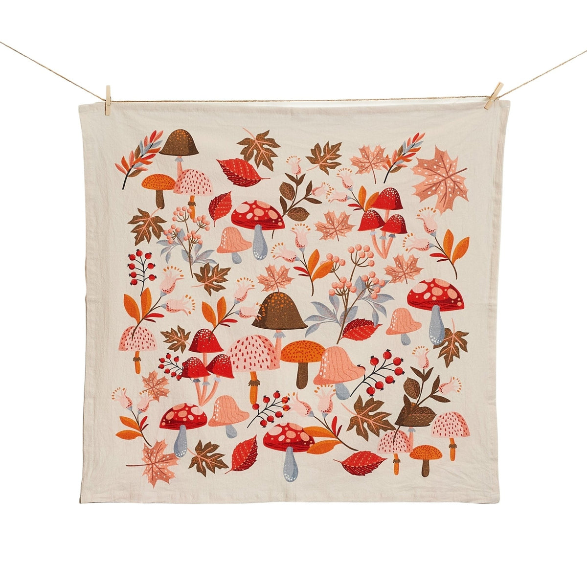 Heritage Organic Towel Set - Vintage Mushroom - Once Again Home Co.