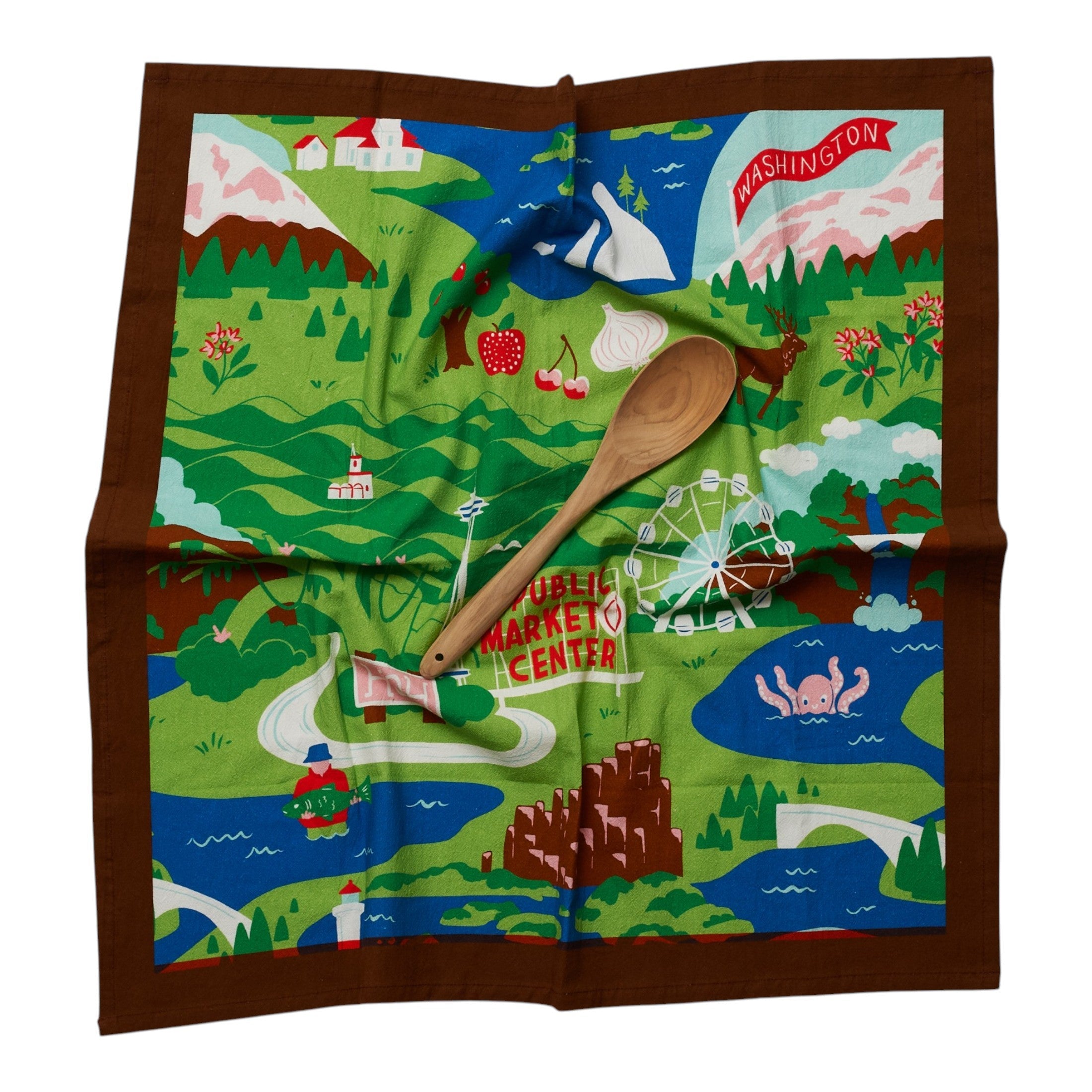 Heritage Organic Towel Set - Washington State - Once Again Home Co.