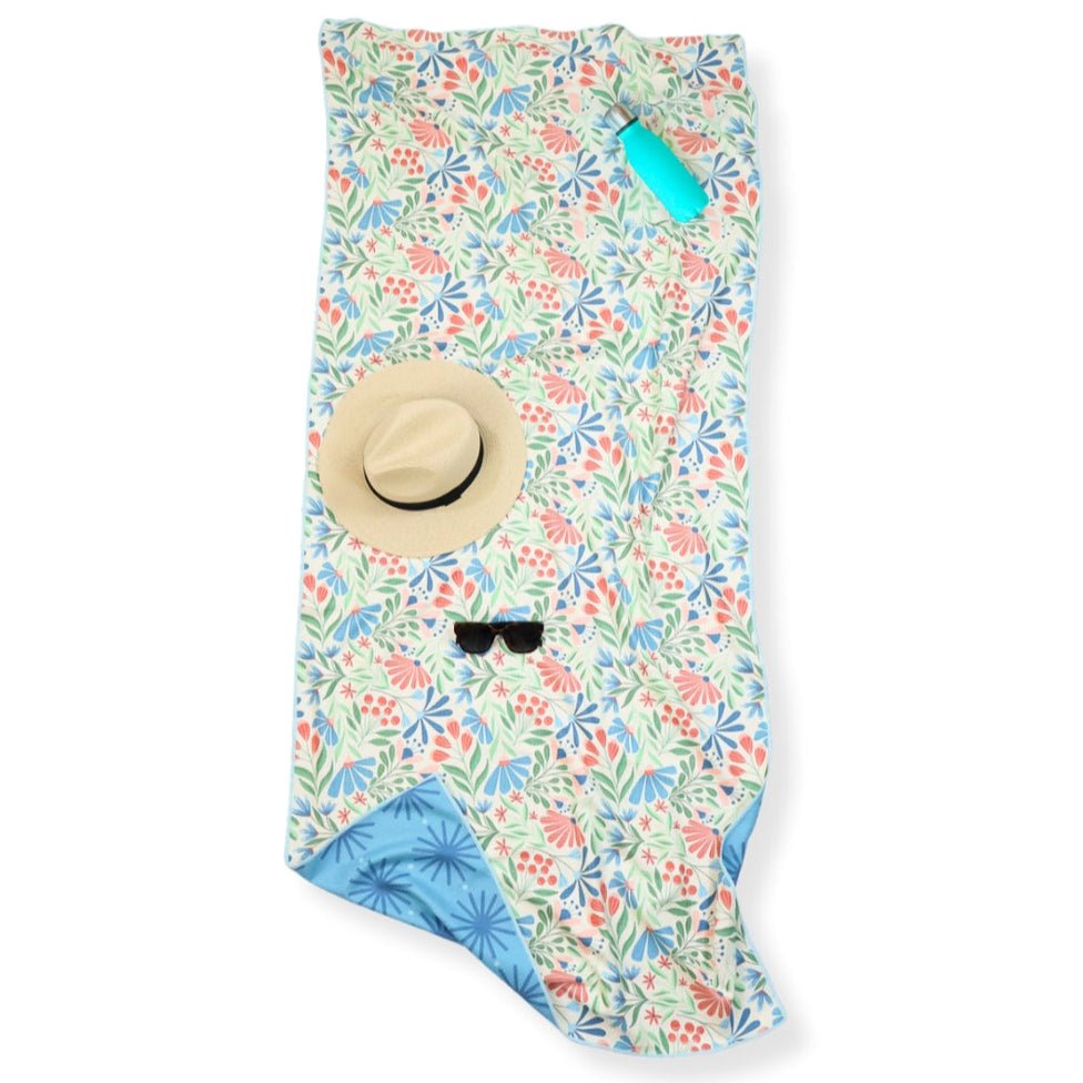 Journey Reversible Beach Towel - Rebecca Jane Woolbright Wild River - Once Again Home Co.