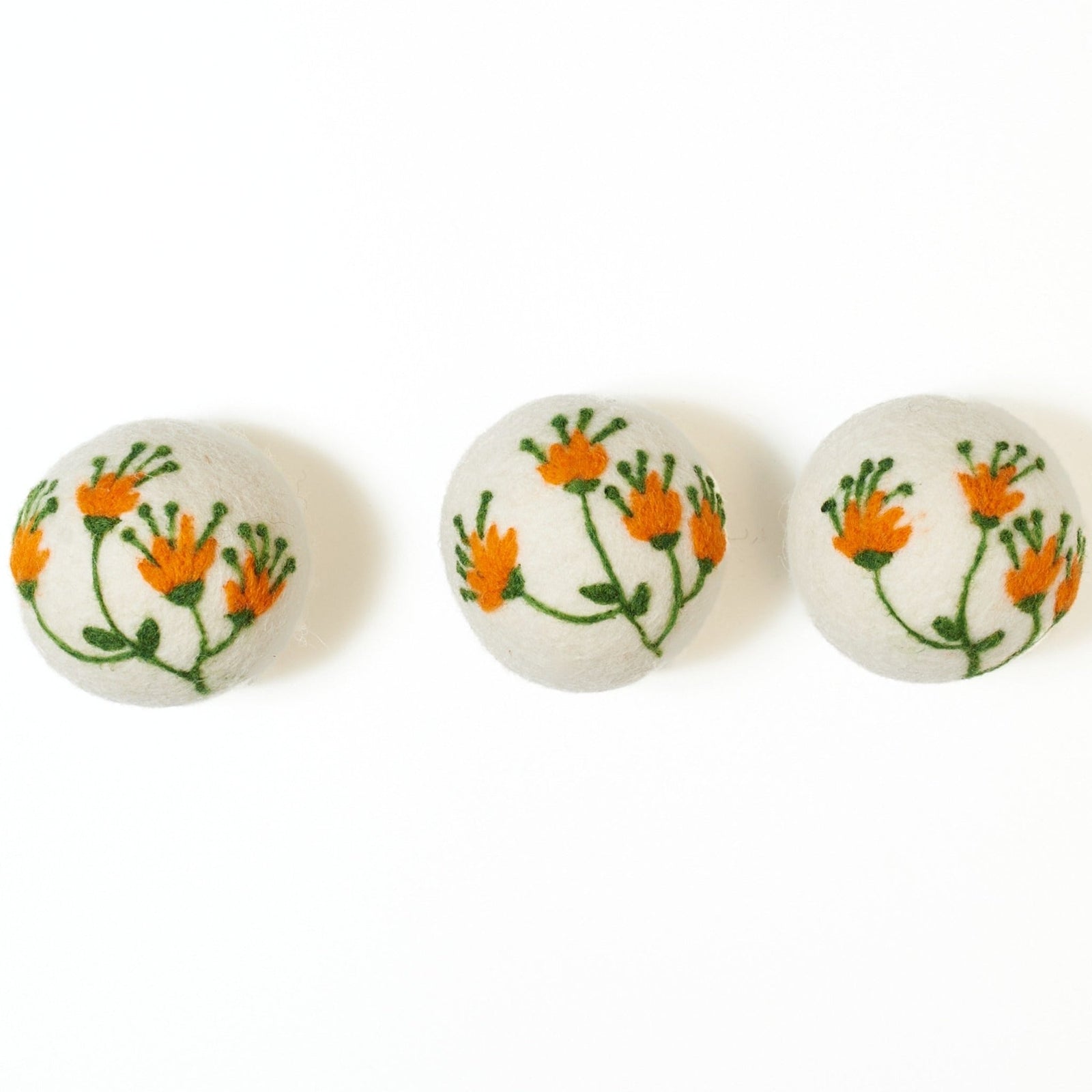 Laundry Wool Dryer Balls - Set of 3 Trollius - Once Again Home Co.