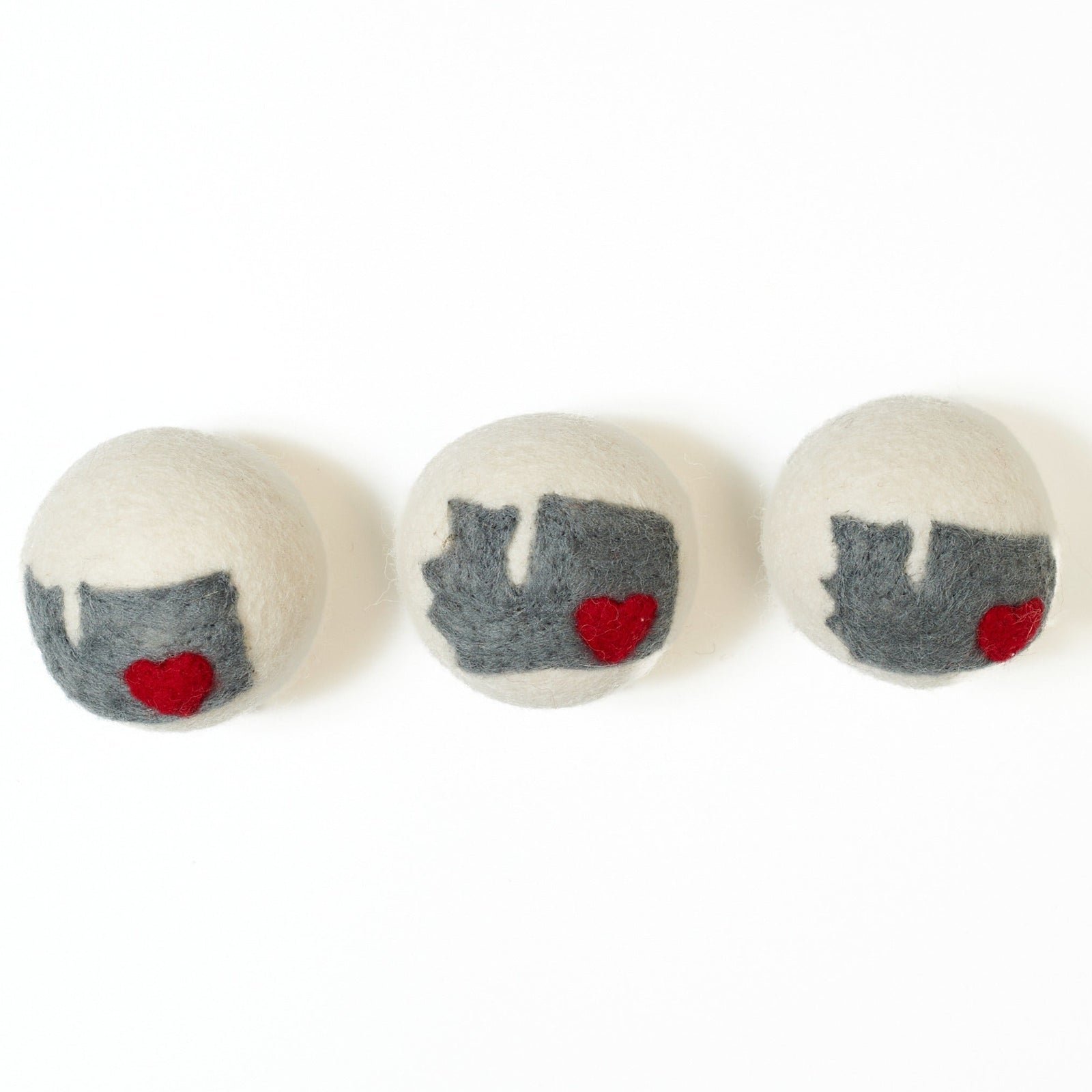 Laundry Wool Dryer Balls - Set of 3 Washington - Once Again Home Co.