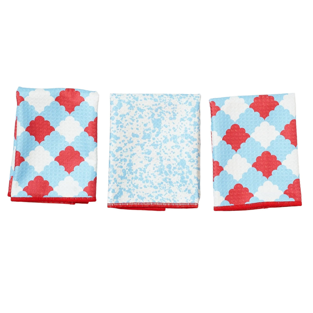 Mighty Mini Towel (Set of 3) Reversible - Crow Canyon Maria Splatter - Once Again Home Co.
