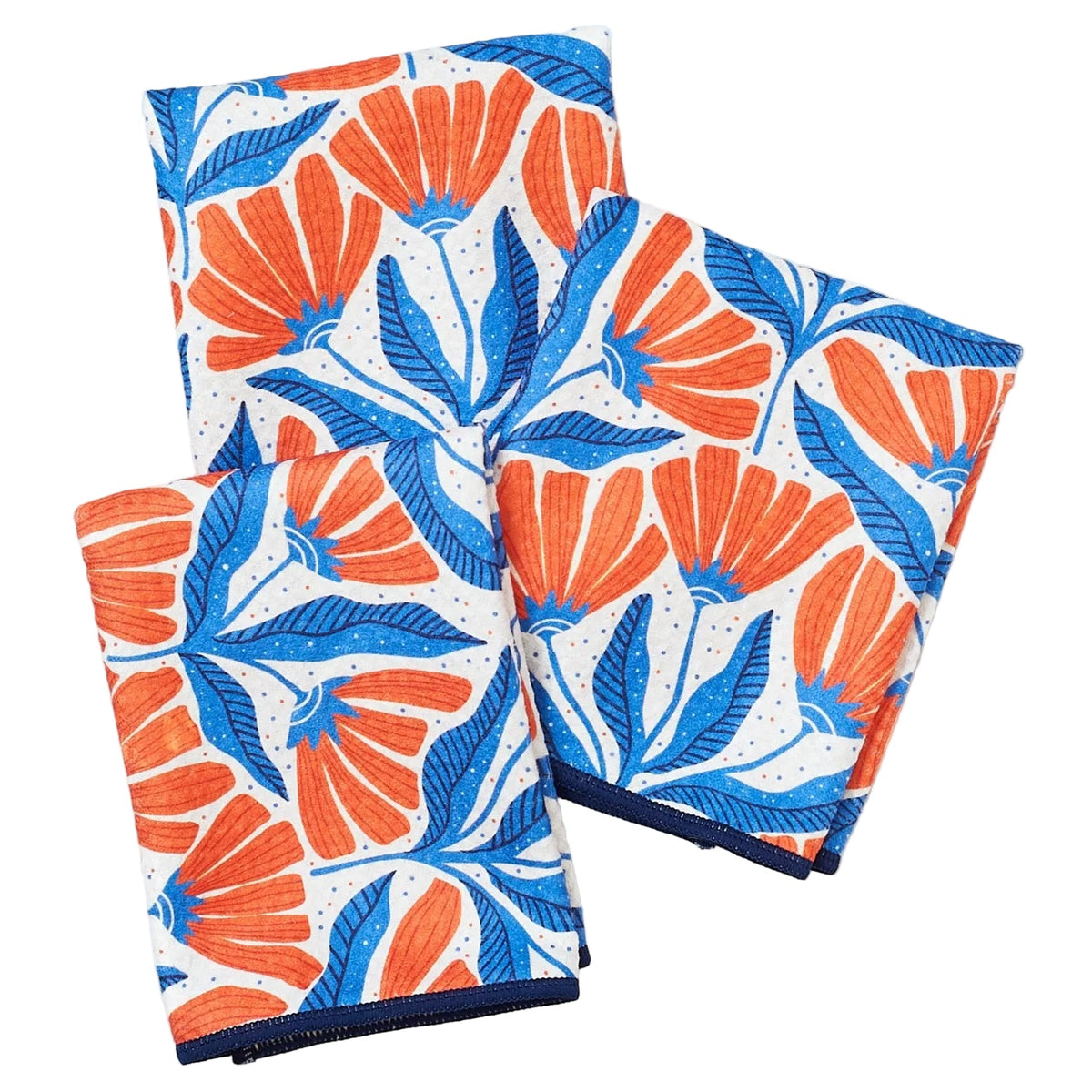 Mighty Mini Towel (Set of 3) Reversible - Crow Canyon Nancy Splatter - Once Again Home Co.