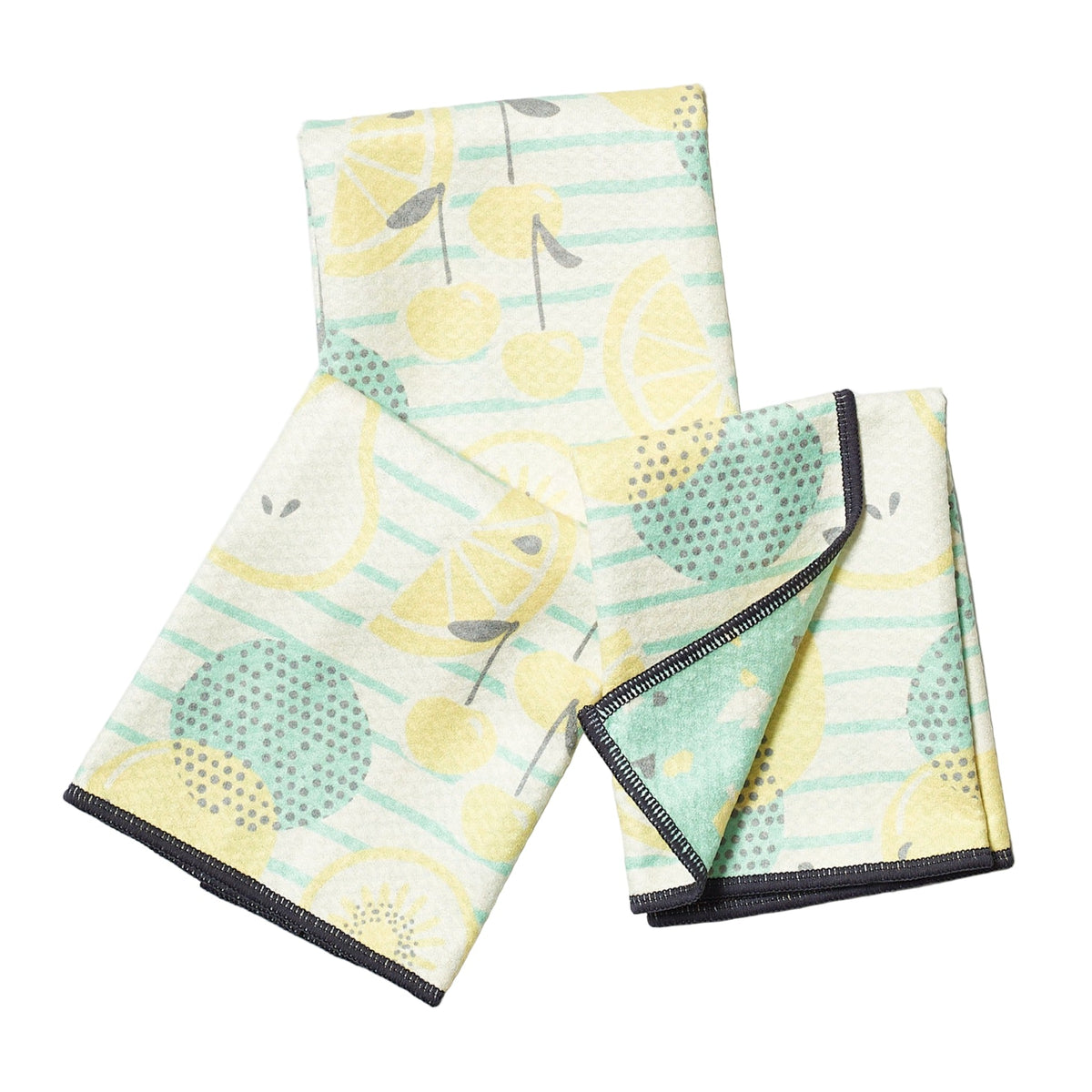 Mighty Mini Towel (Set of 3) Reversible - Heather Jacobs Cutie Fruitie - Once Again Home Co.