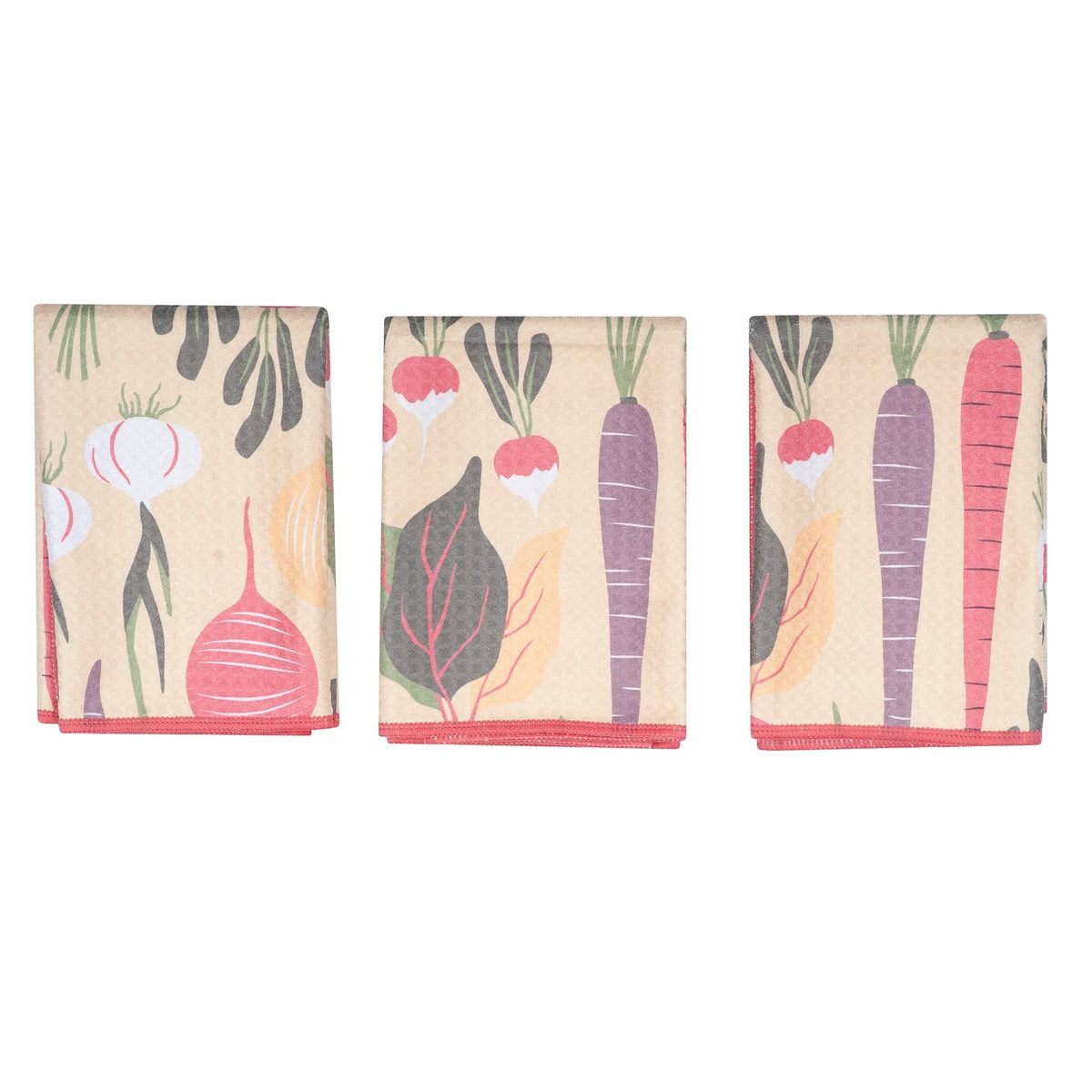 Mighty Mini Towel (Set of 3) Reversible - Heather Jacobs Rooted - Once Again Home Co.